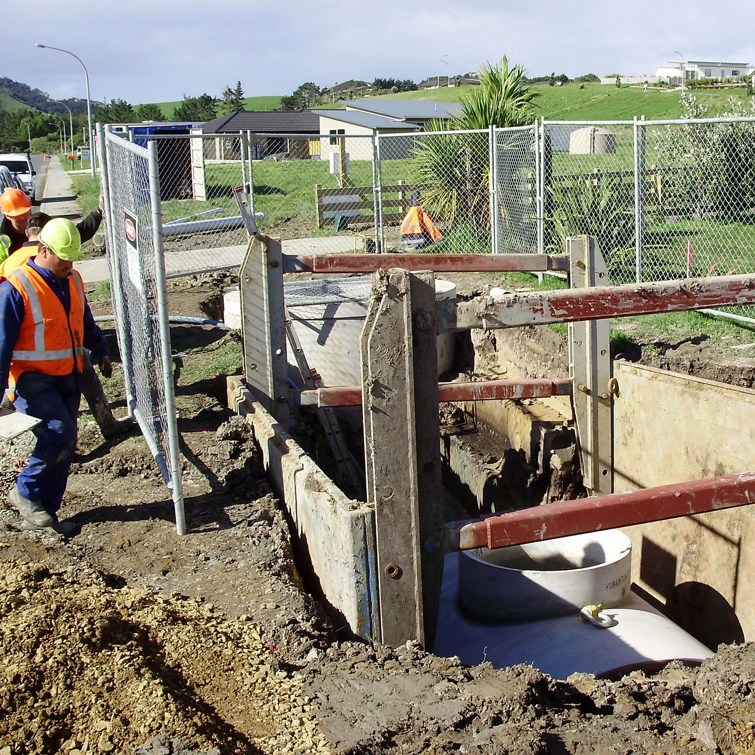 Pump station installation