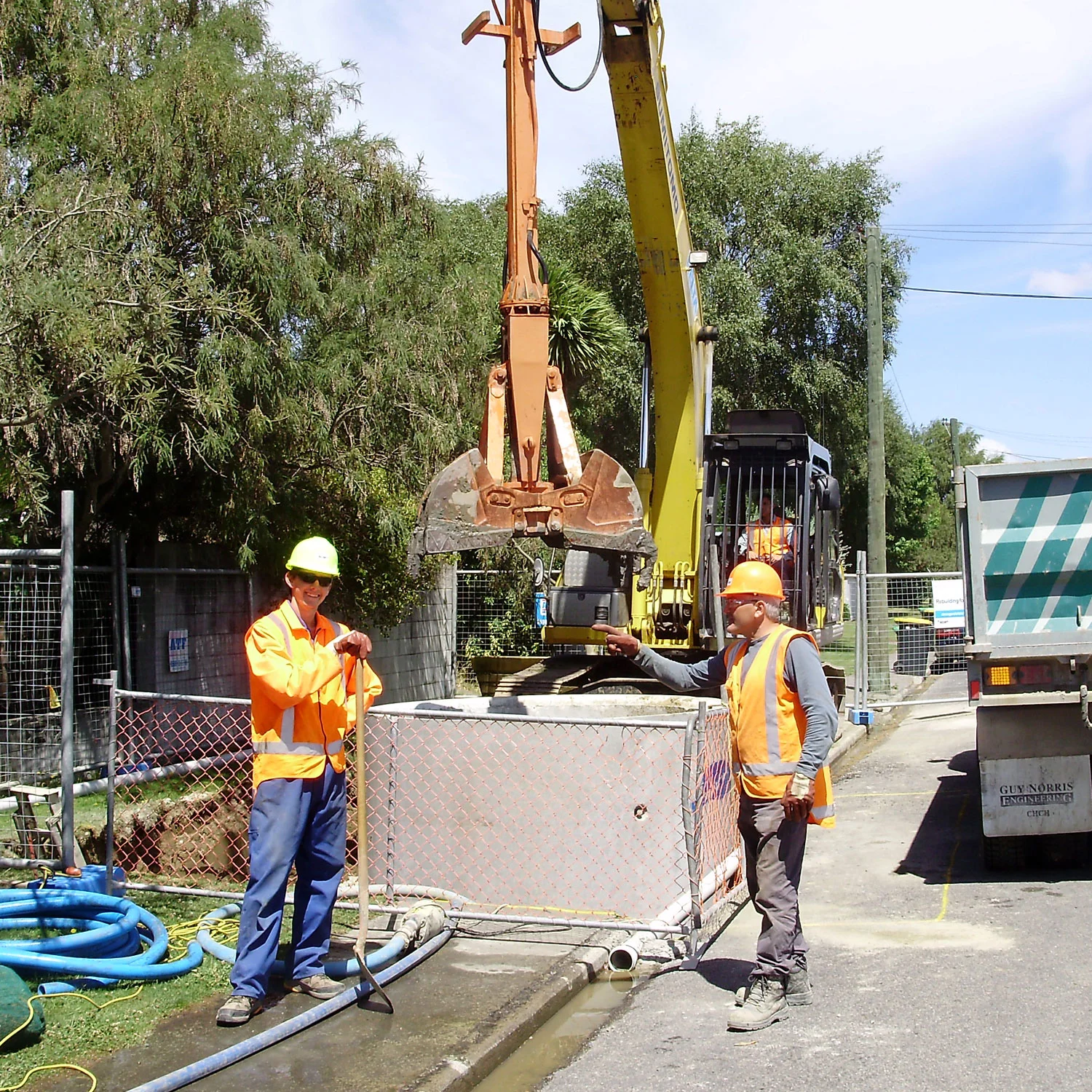Pump station installation
