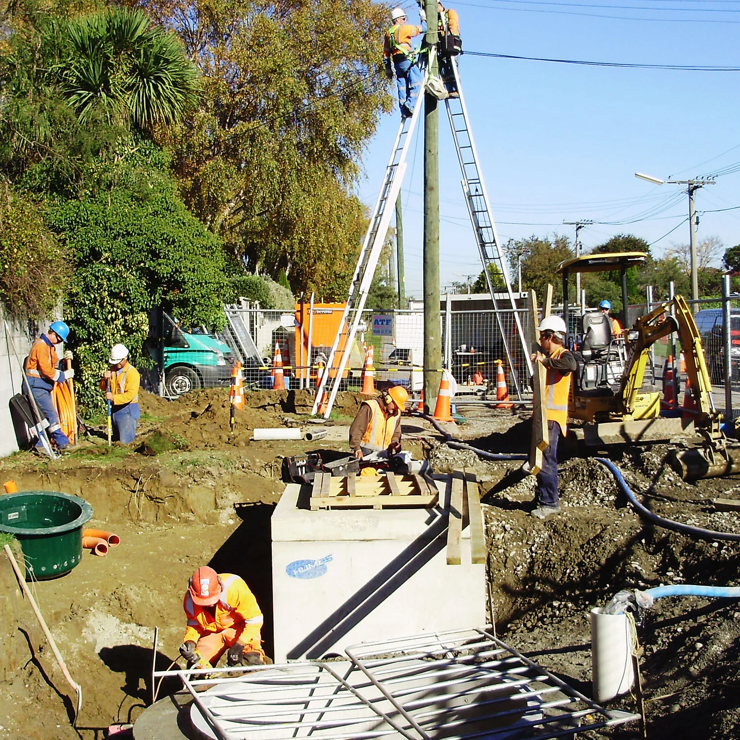 Pump station installation