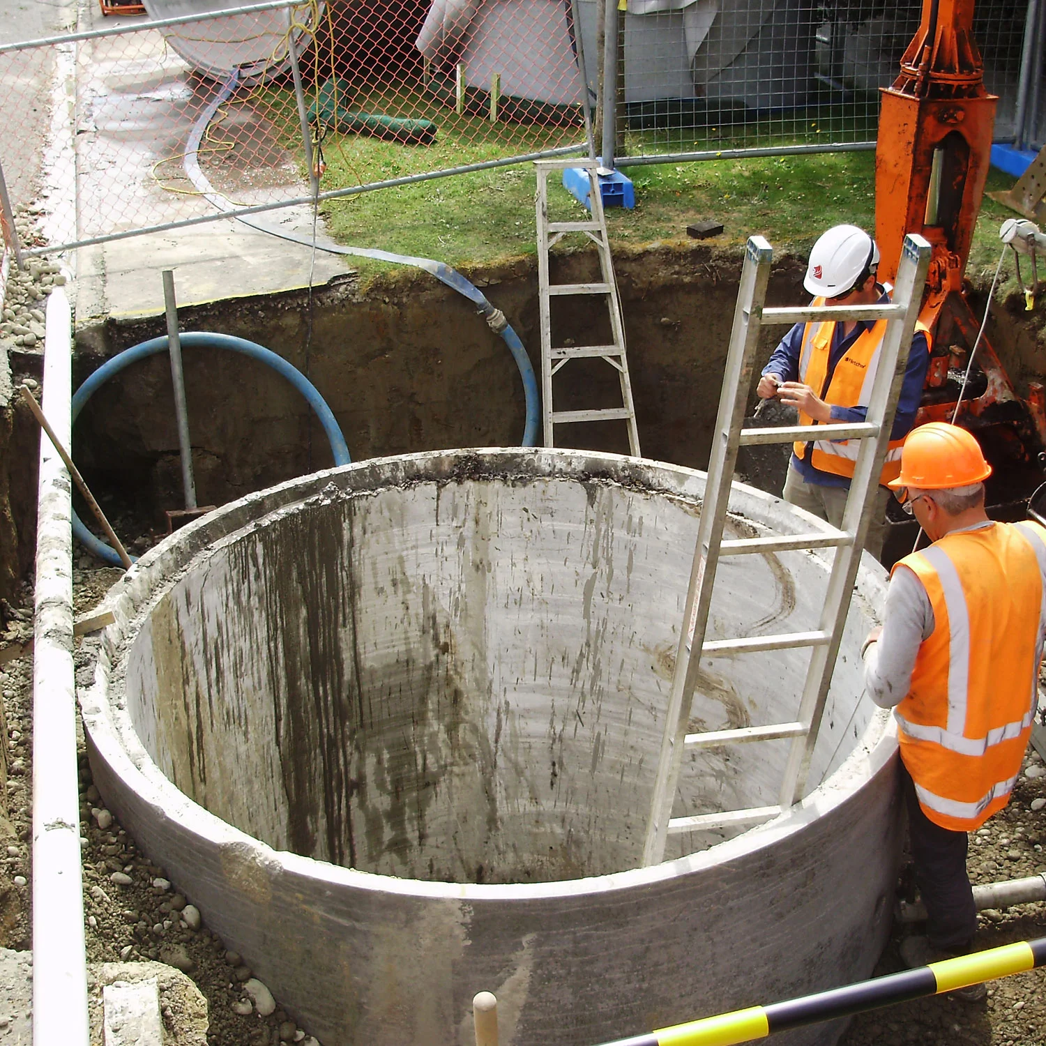 Pump station installation