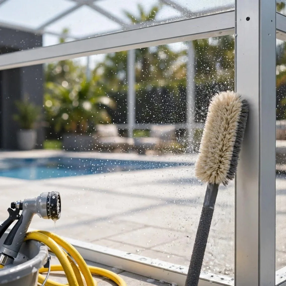 How to Clean a Screen Enclosure and Make It Last Years Longer