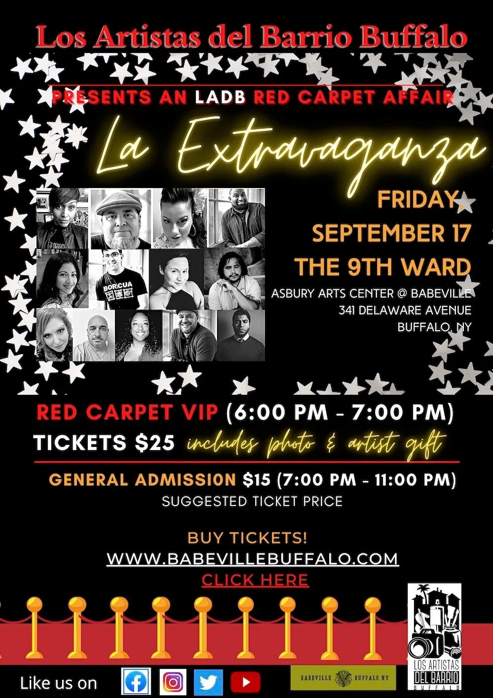 La Extravaganza:   A Red Carpet Affair