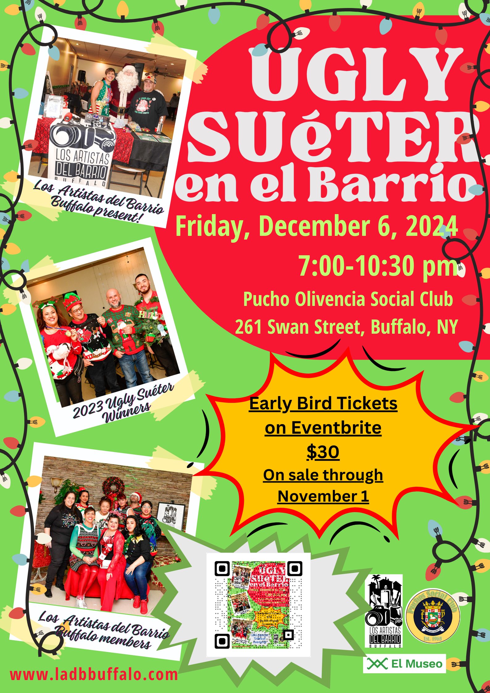 Ugly Suéter en el Barrio- An Annual FunRaiser!