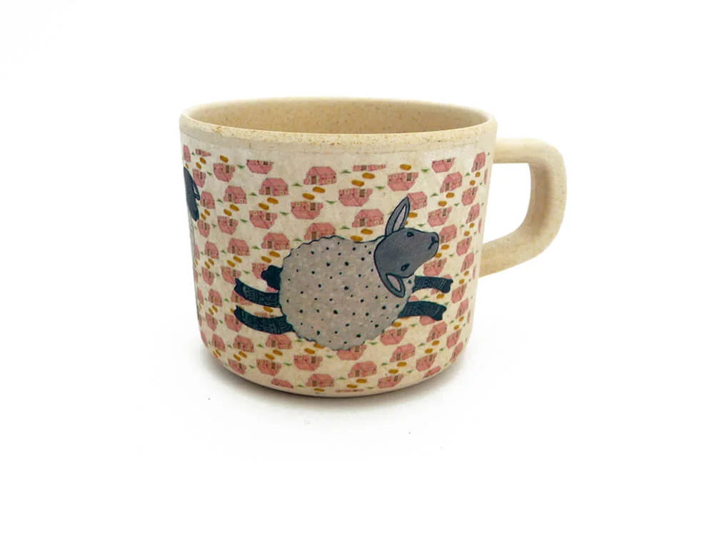 love mae bamboo children’s mug design