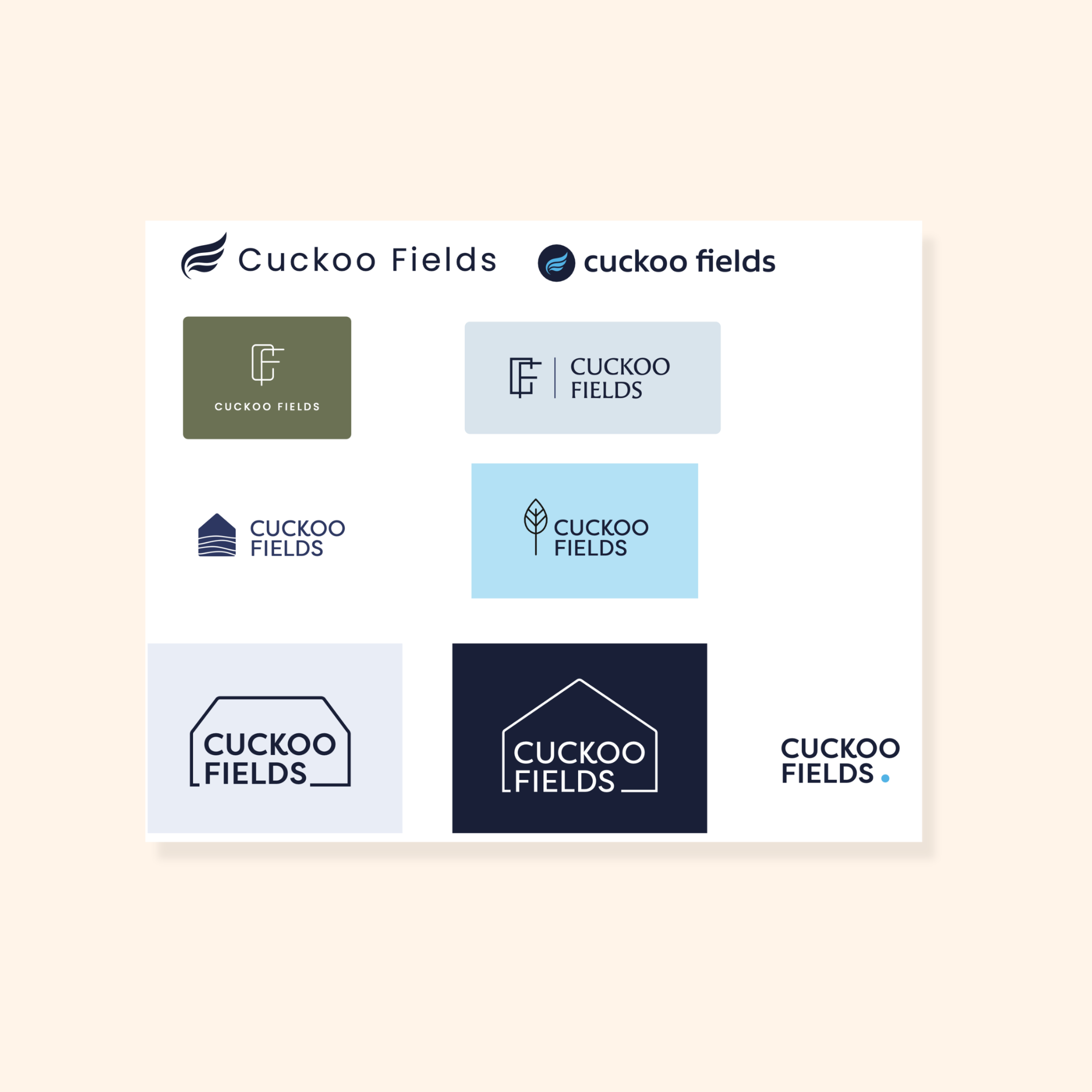Logo development and visual exploration