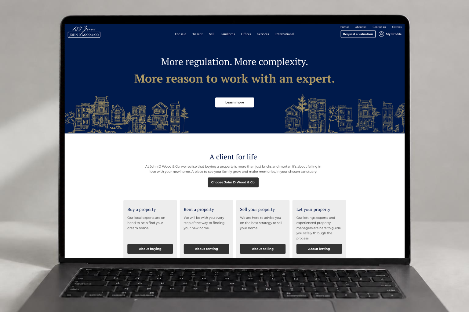High-visibility website hero banner linking to key legislative resources