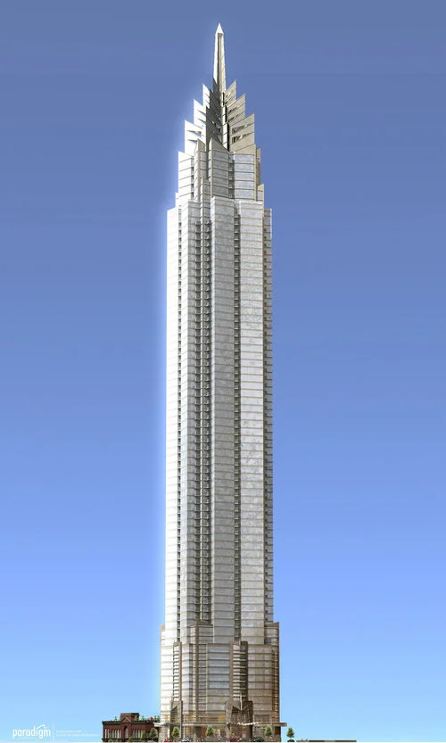 3D Illustration - Signature Tower, Nashville, TN
