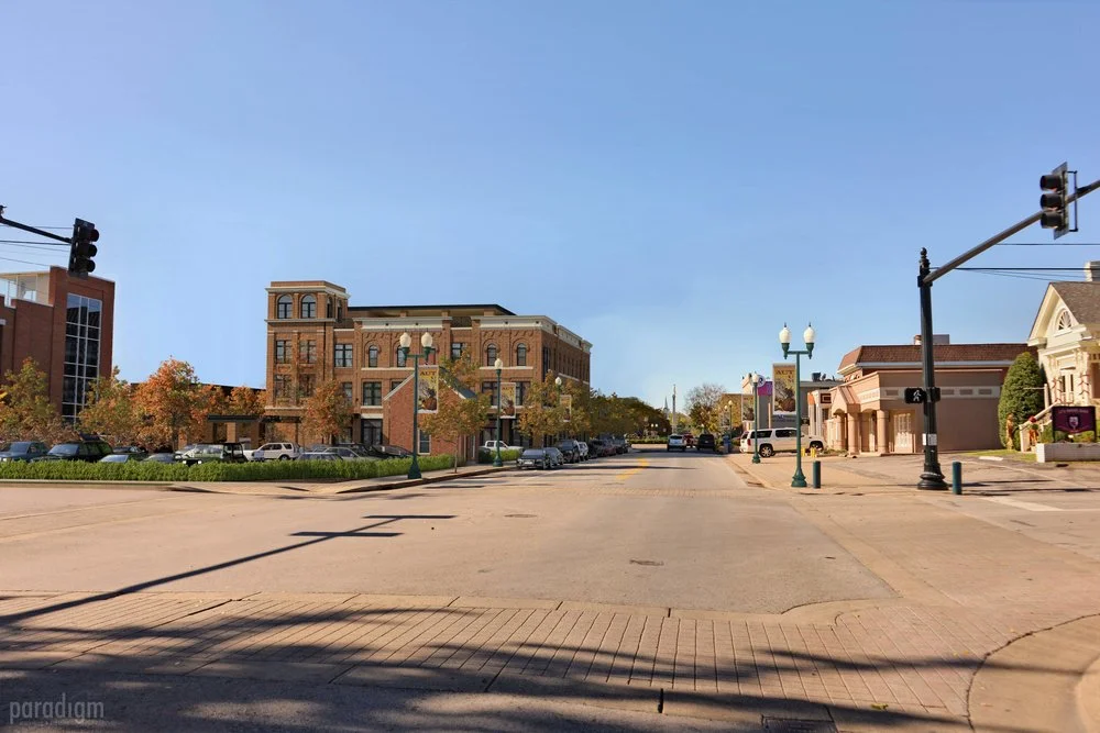 3D Building and PhotoComposite - 231 Public Square, Franklin, TN