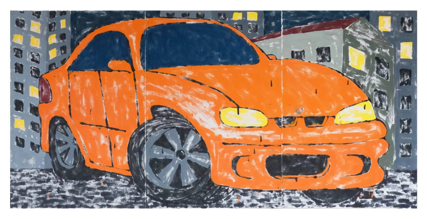 Orange Commodore In The CBD