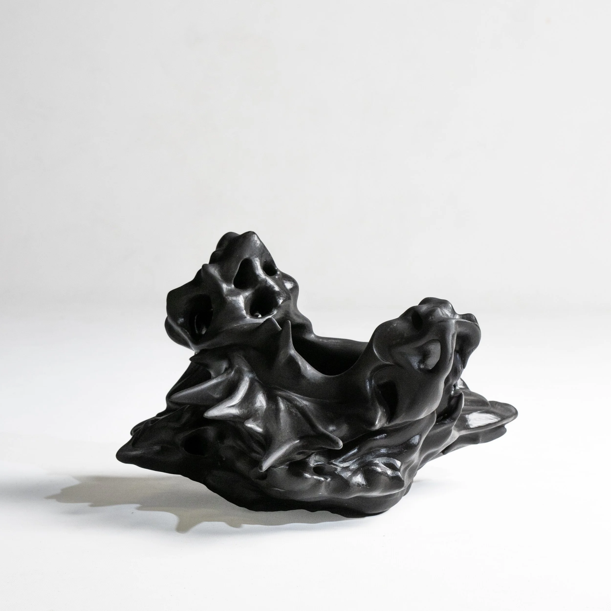 @611, VESSEL 404, 3d printed RESIN, 30cm x 29cm x 20cm, 2026, $660