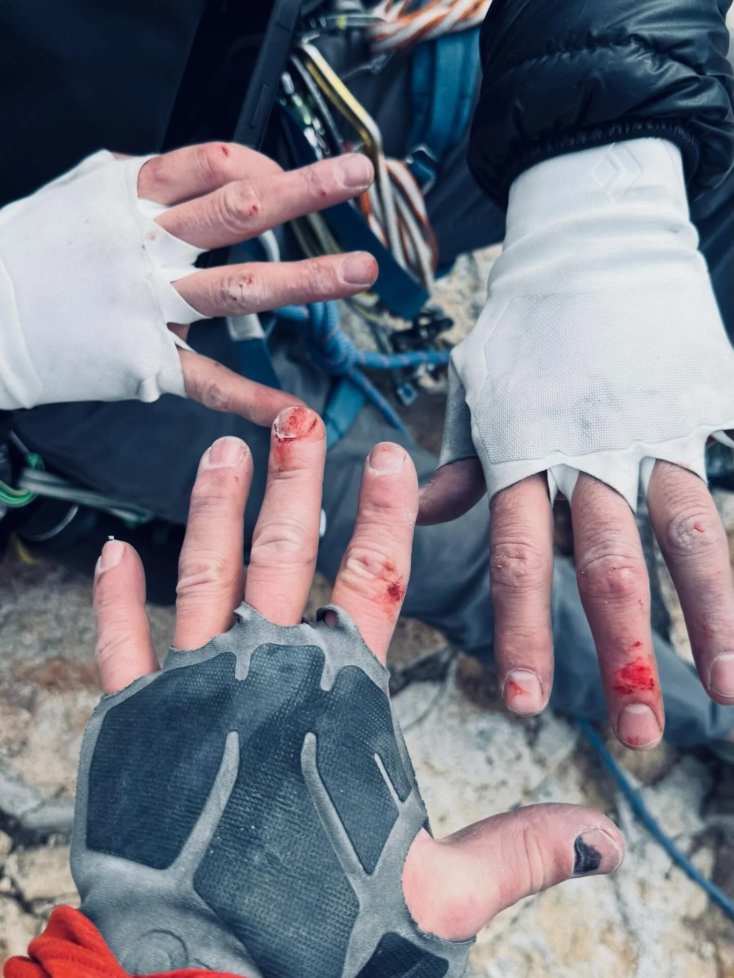 Try rock climbing the said&hellip; it&rsquo;s fun they said&hellip;