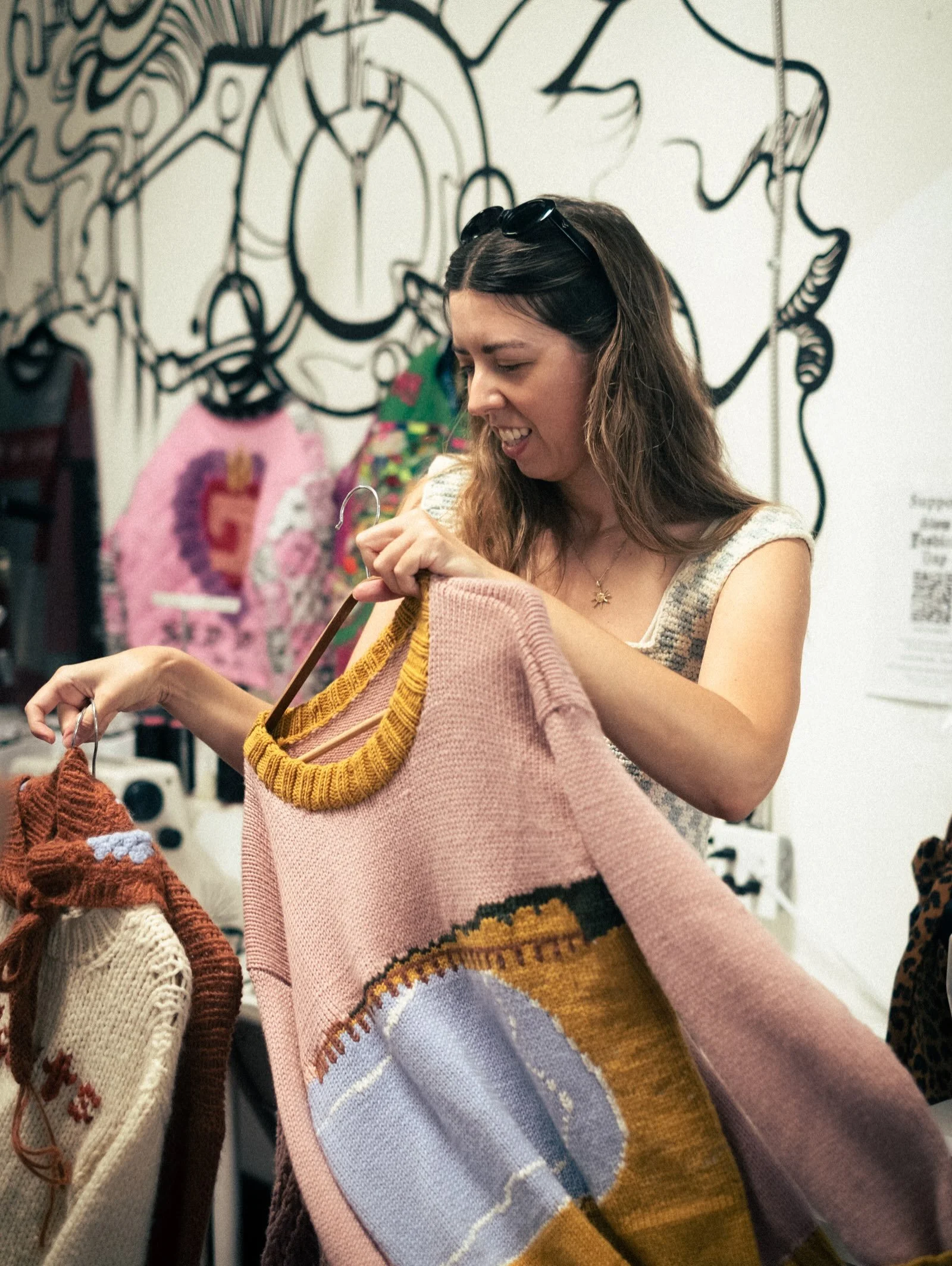 Another one shot for @sdclimateweek this is Audrey, a fashion designer taking part in the sustainable fashion show as part of the People Summit. Head over to Climate Week&rsquo;s page to find out all about it.