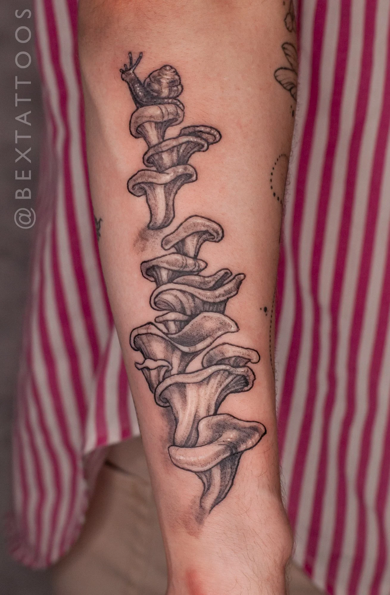Oak Iris Tattoo