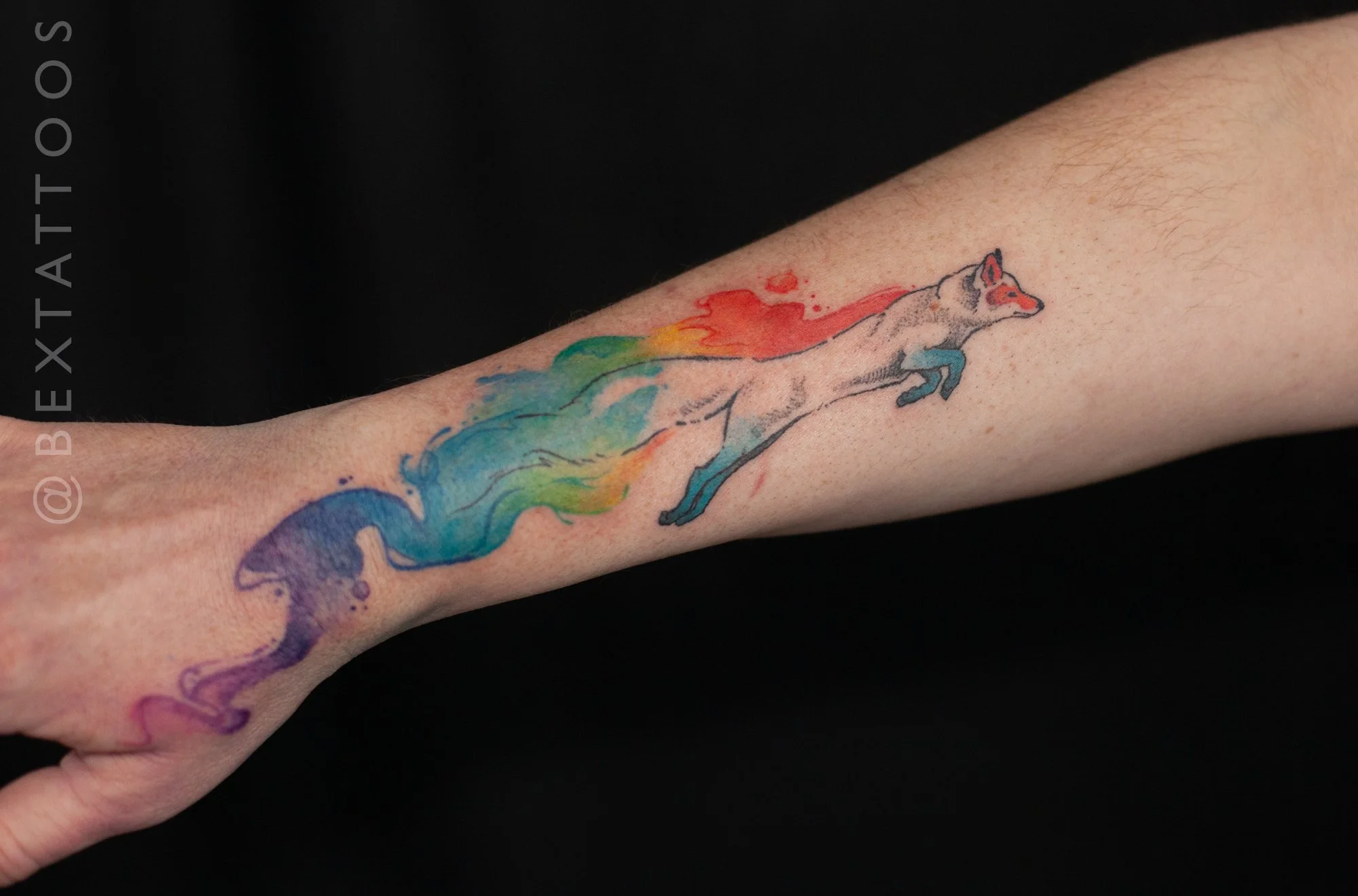 Oak Iris Tattoo