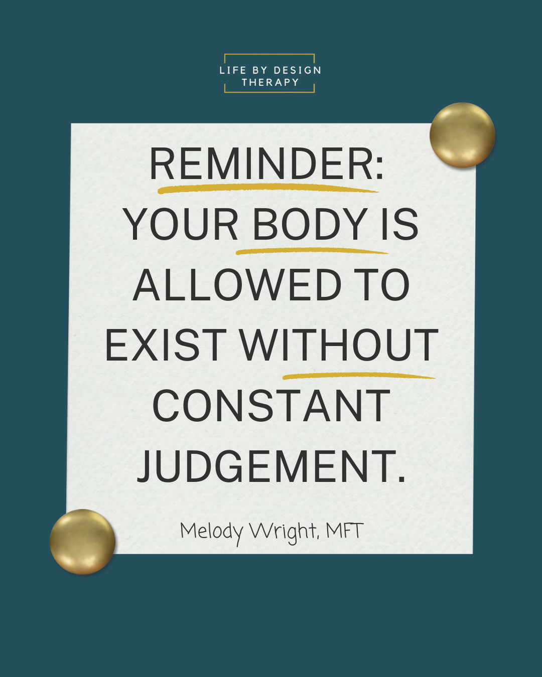 Body Image, Body Neutrality, Therapy