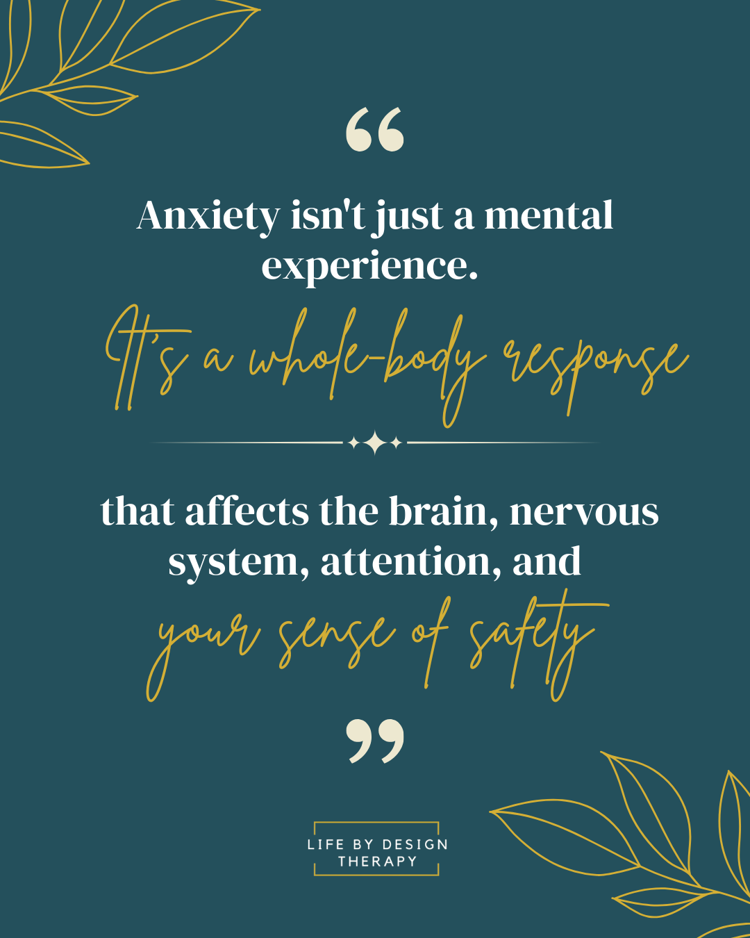 Anxiety Therapy in Richmond, California