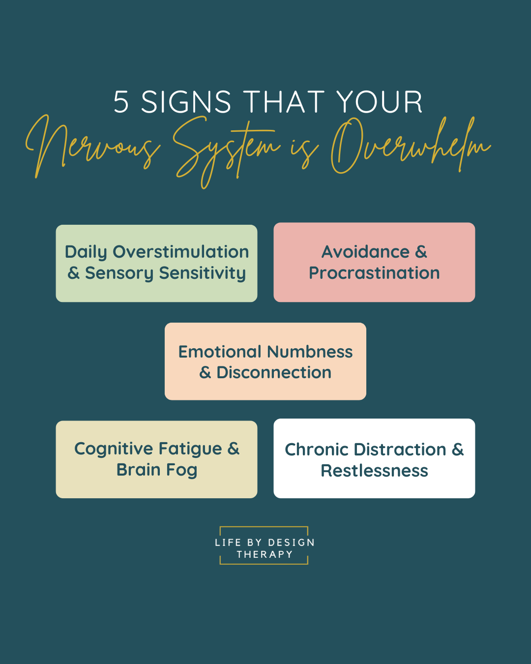 Overstimulated Nervous System Therapy in Berkeley California