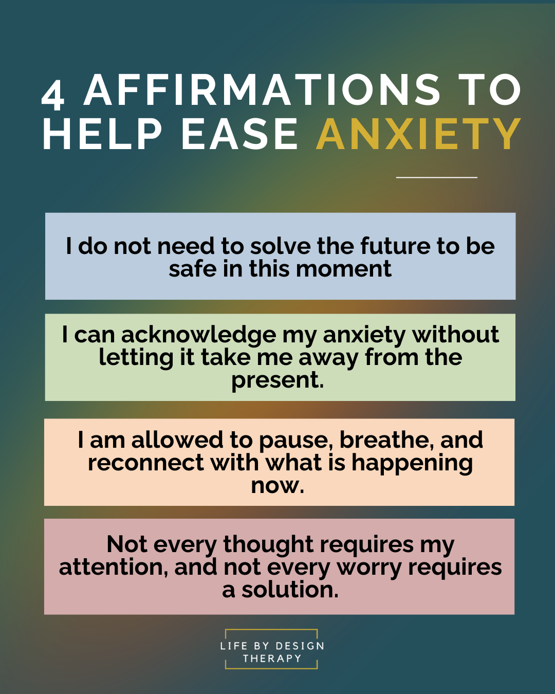Anxiety Therapy in Richmond, California