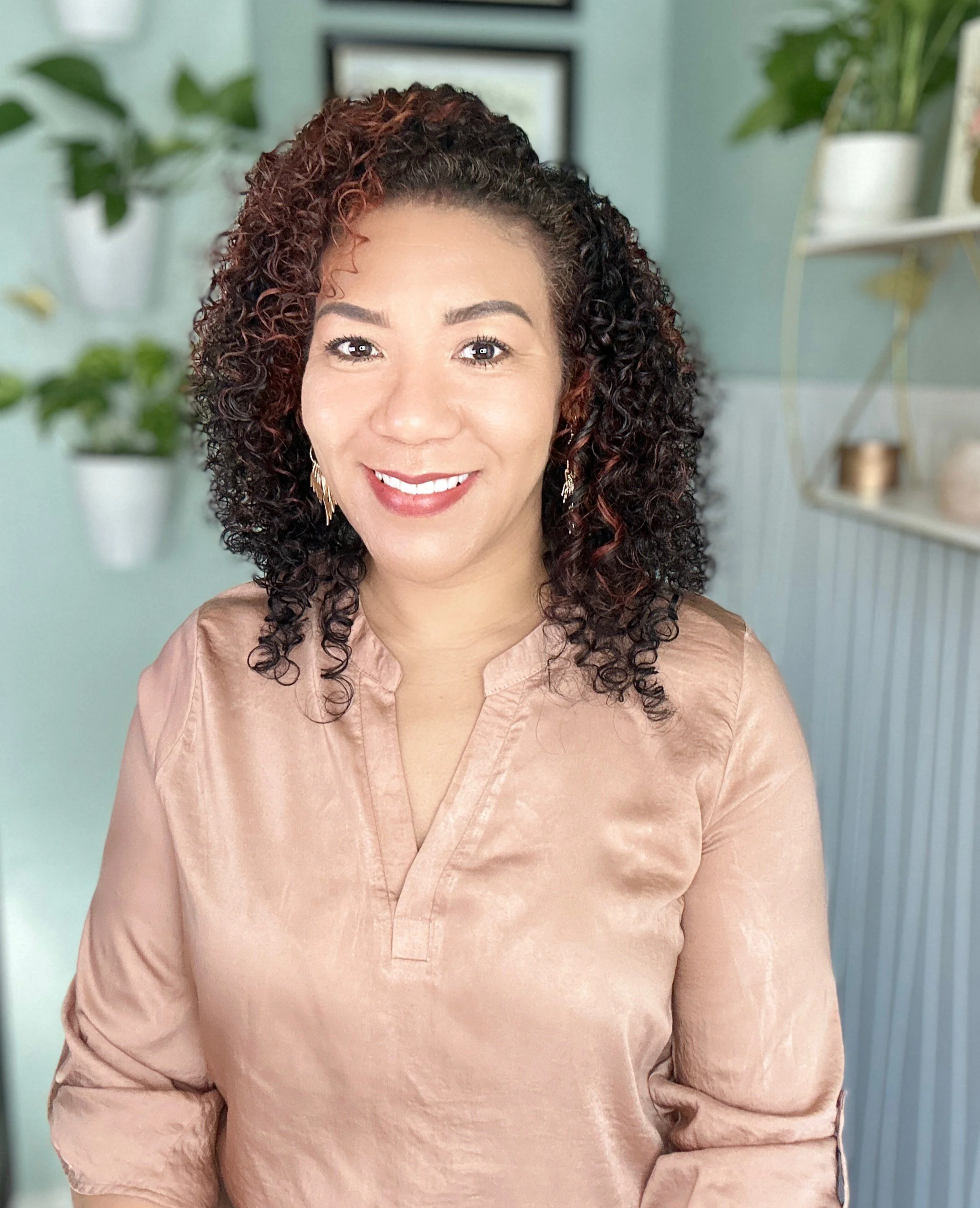 Client experiencing calm and emotional regulation through somatic therapy and anxiety counseling sessions near California