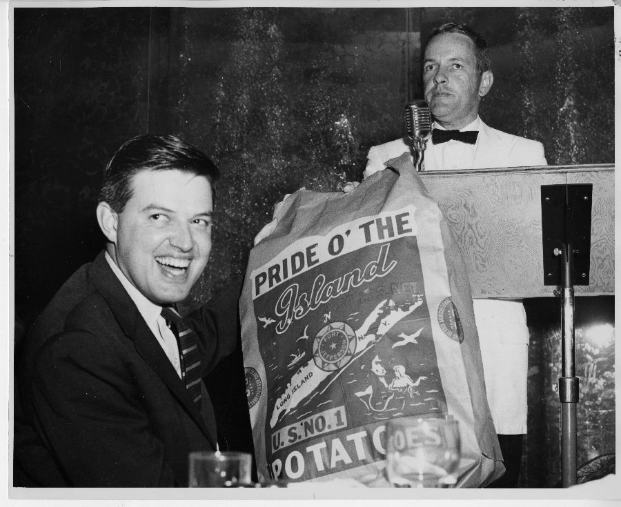 Frank Church with Idaho Potatoes.jpg