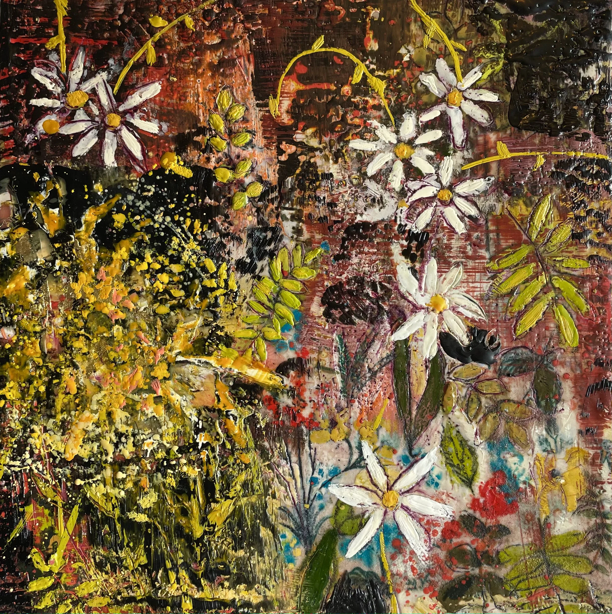 Gold and Daisies, Peace Garden