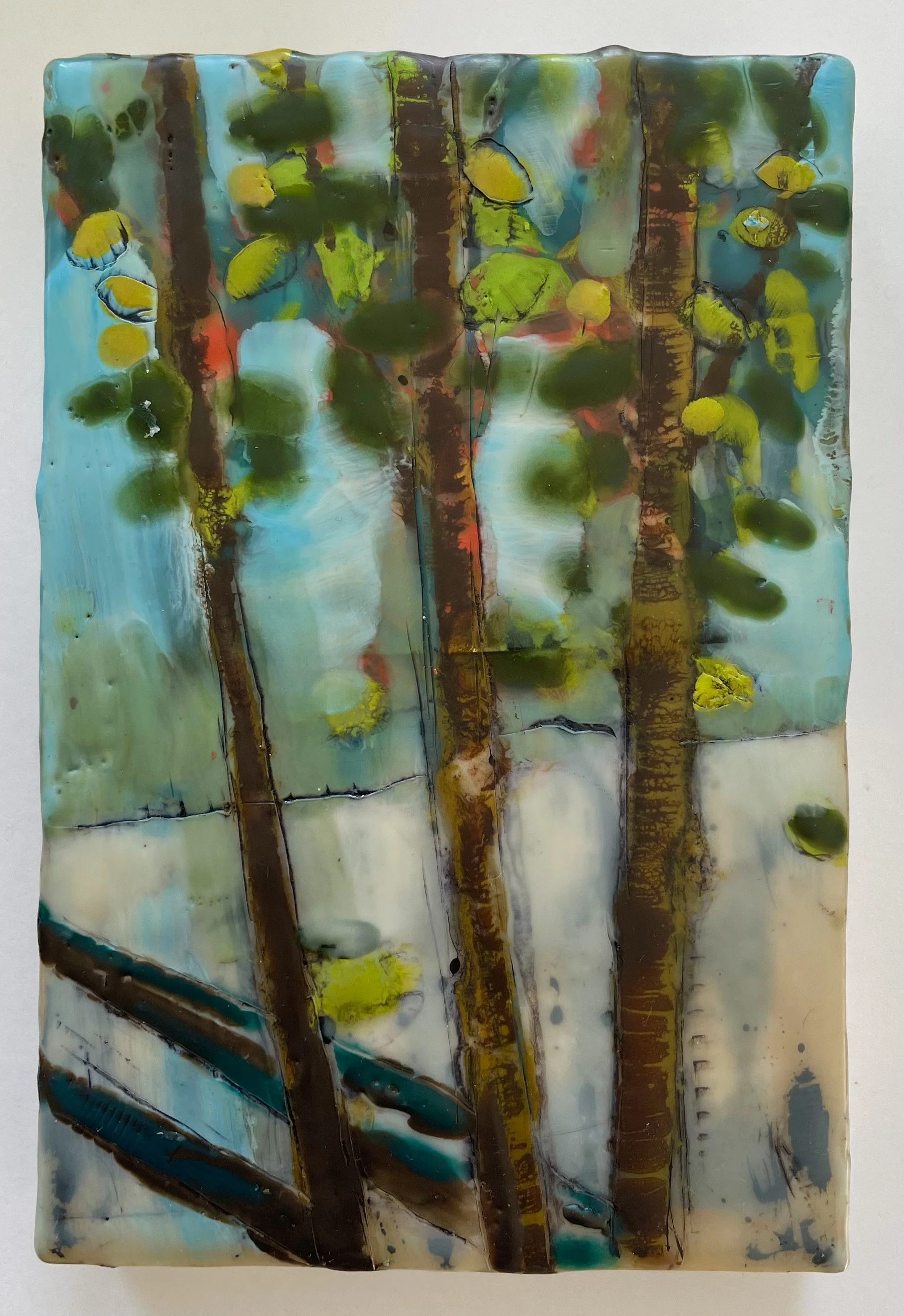 Three Trees in A Row