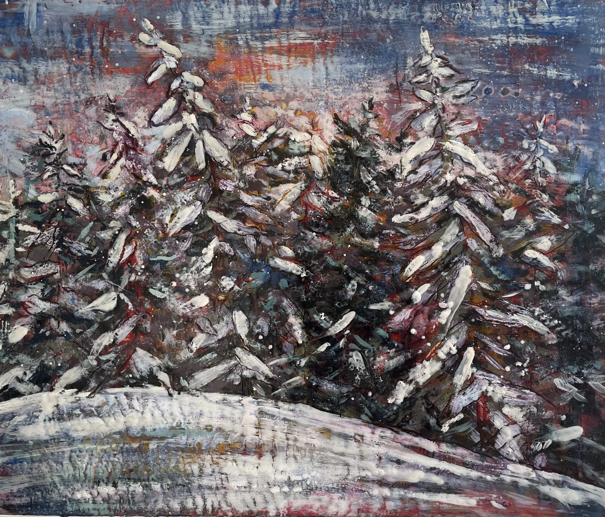 Snowy Pines, Carrabassett Valley