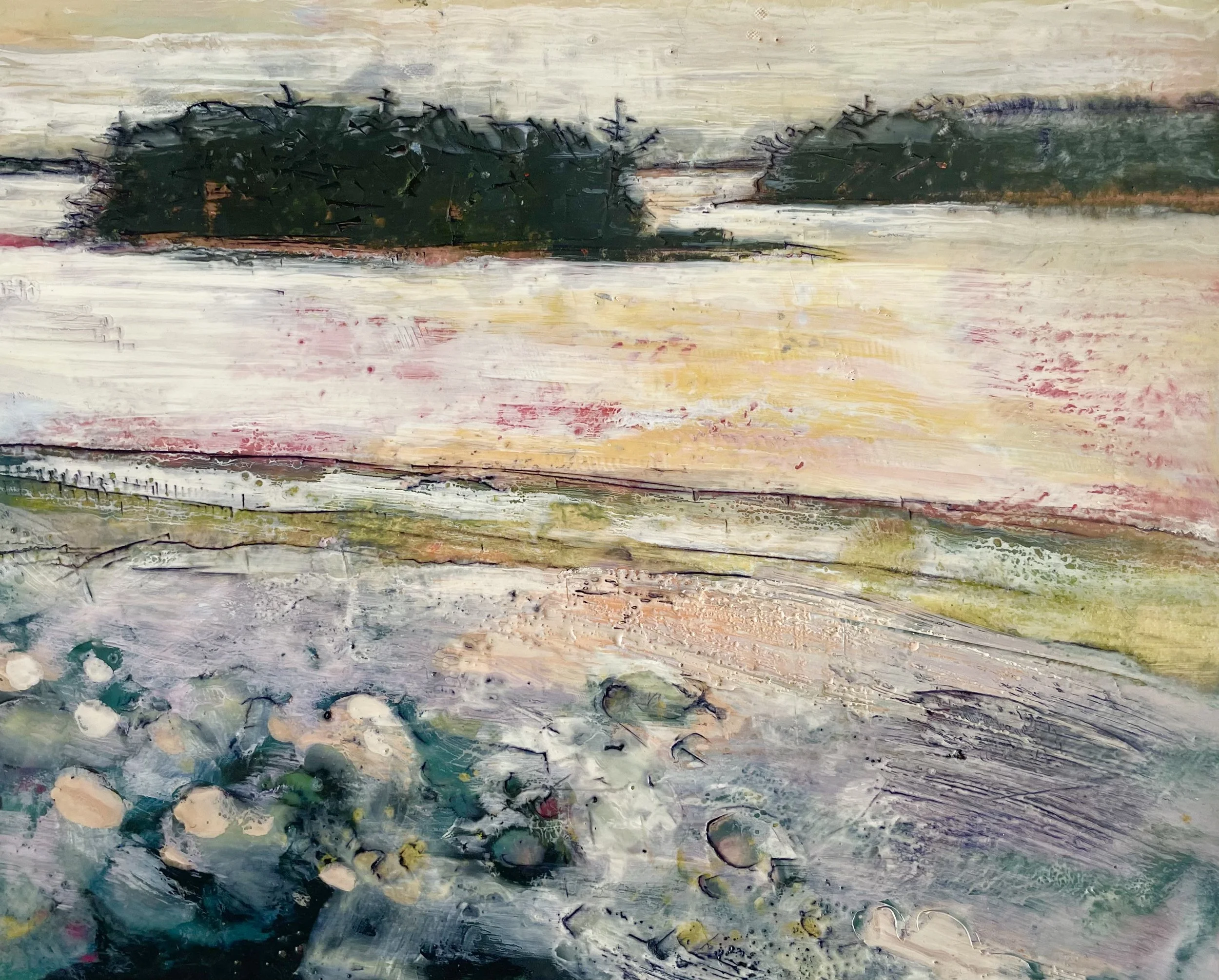 Pink Skies, Owls Head