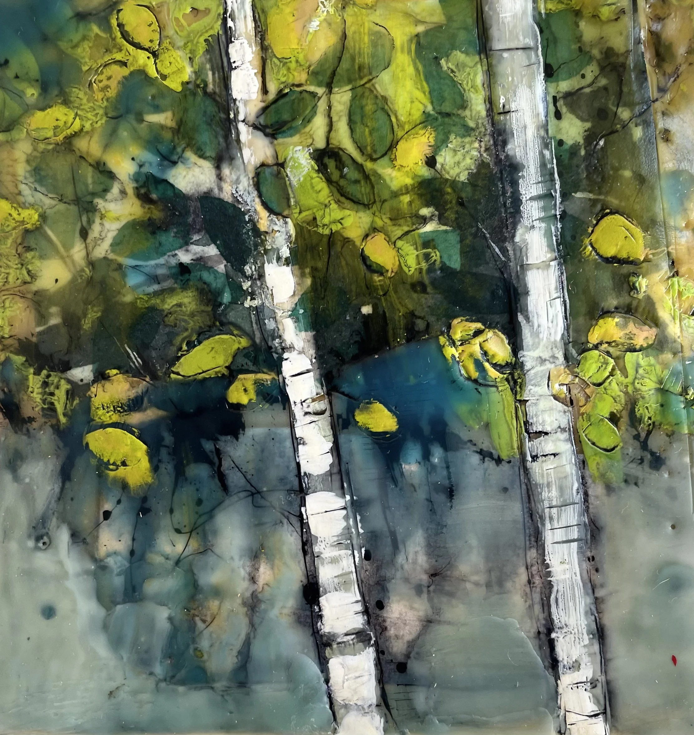 Encaustic Painting, Haystack Mountain School of Crafts, Maine Art Education Association