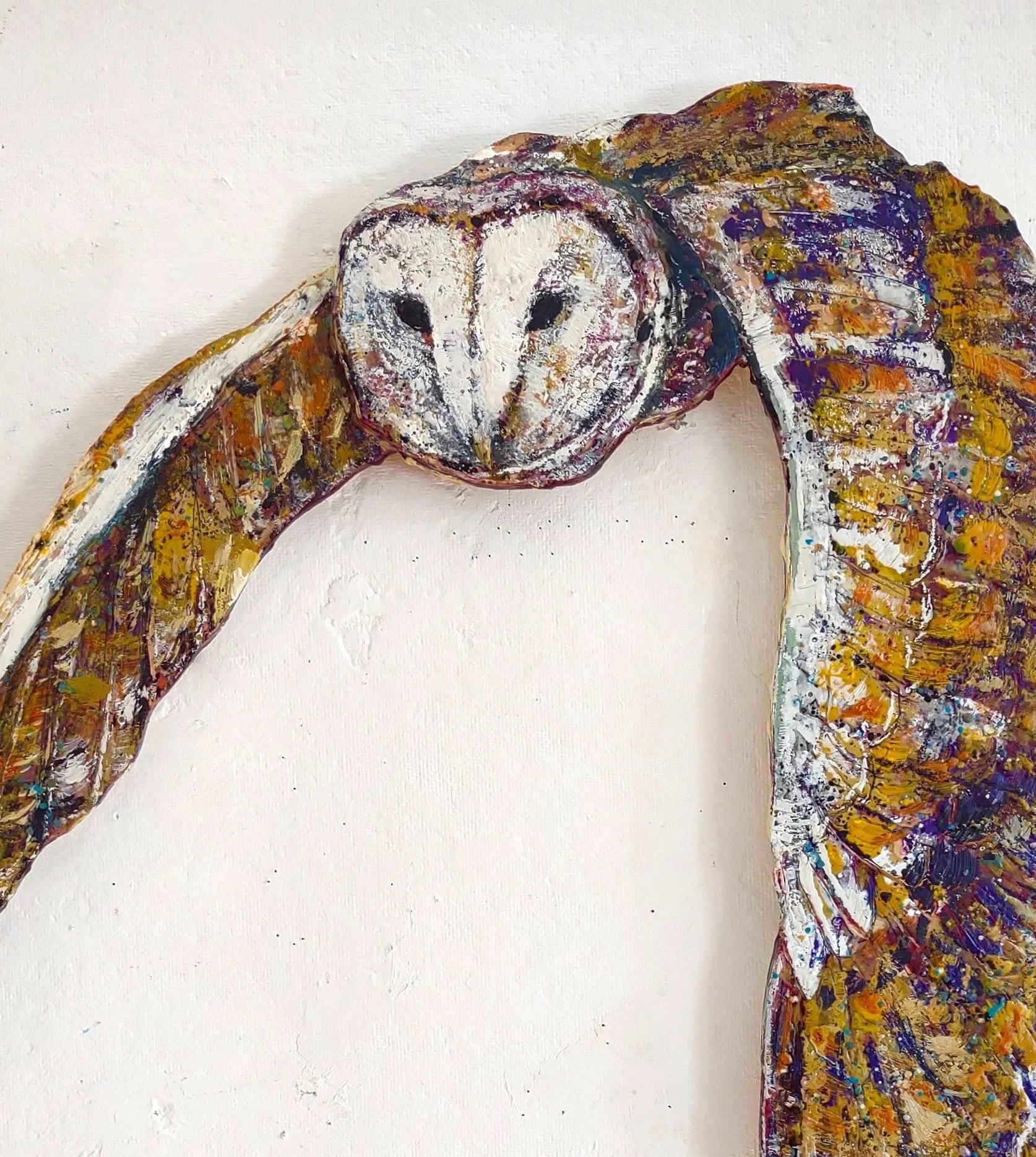 For the Love of Birds, Encaustic Painting at Waterfall Arts