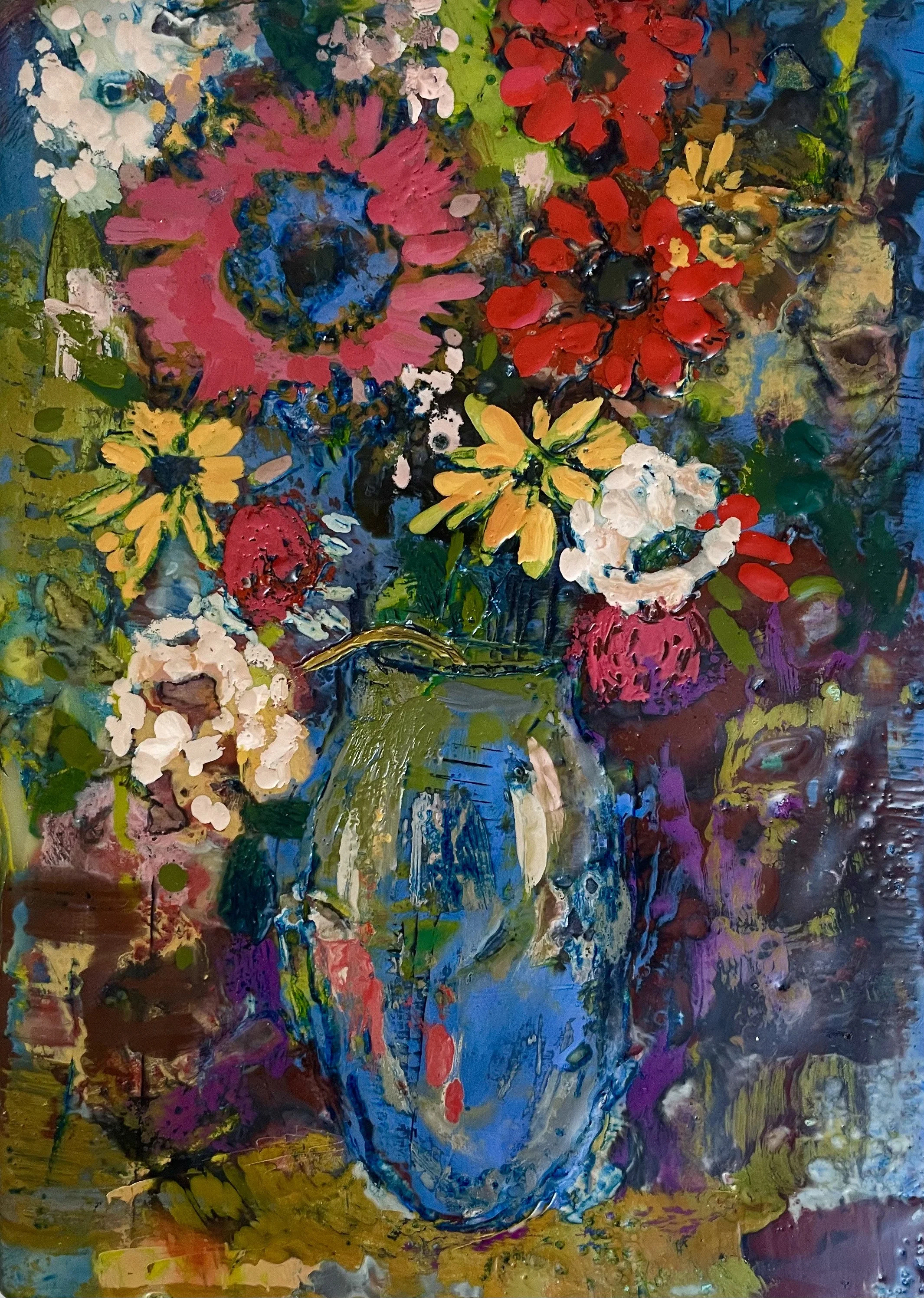 Little Bouquet in Blues