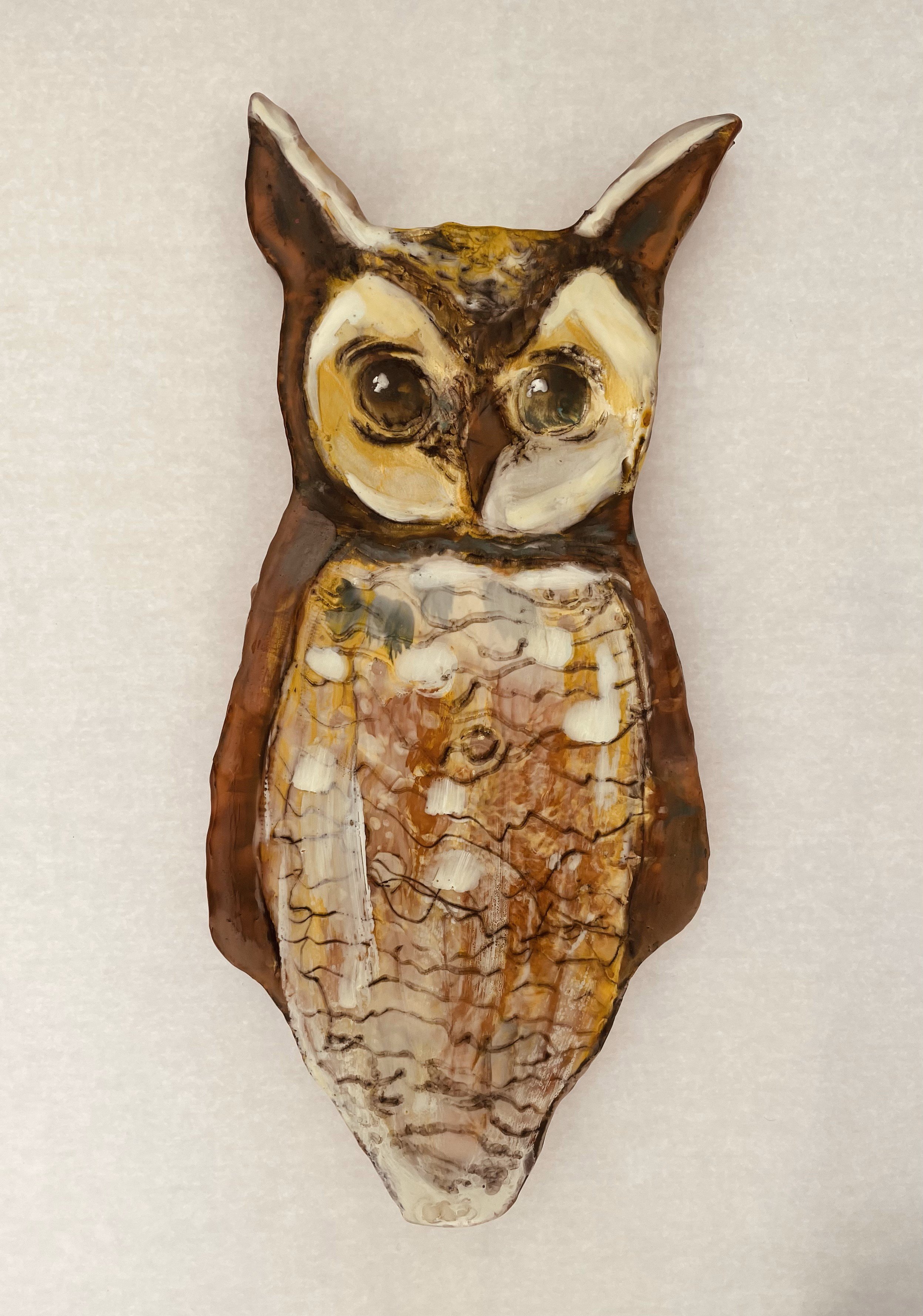 Little Brown Little Eared Owl