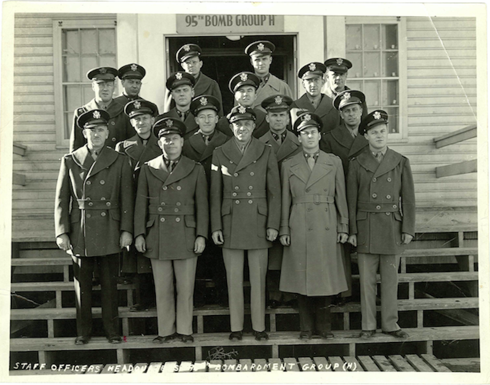 95th Bomb Group Staff Officers