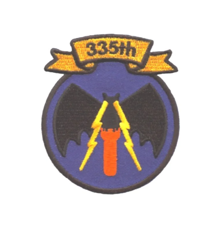 335th Embroidered Patch