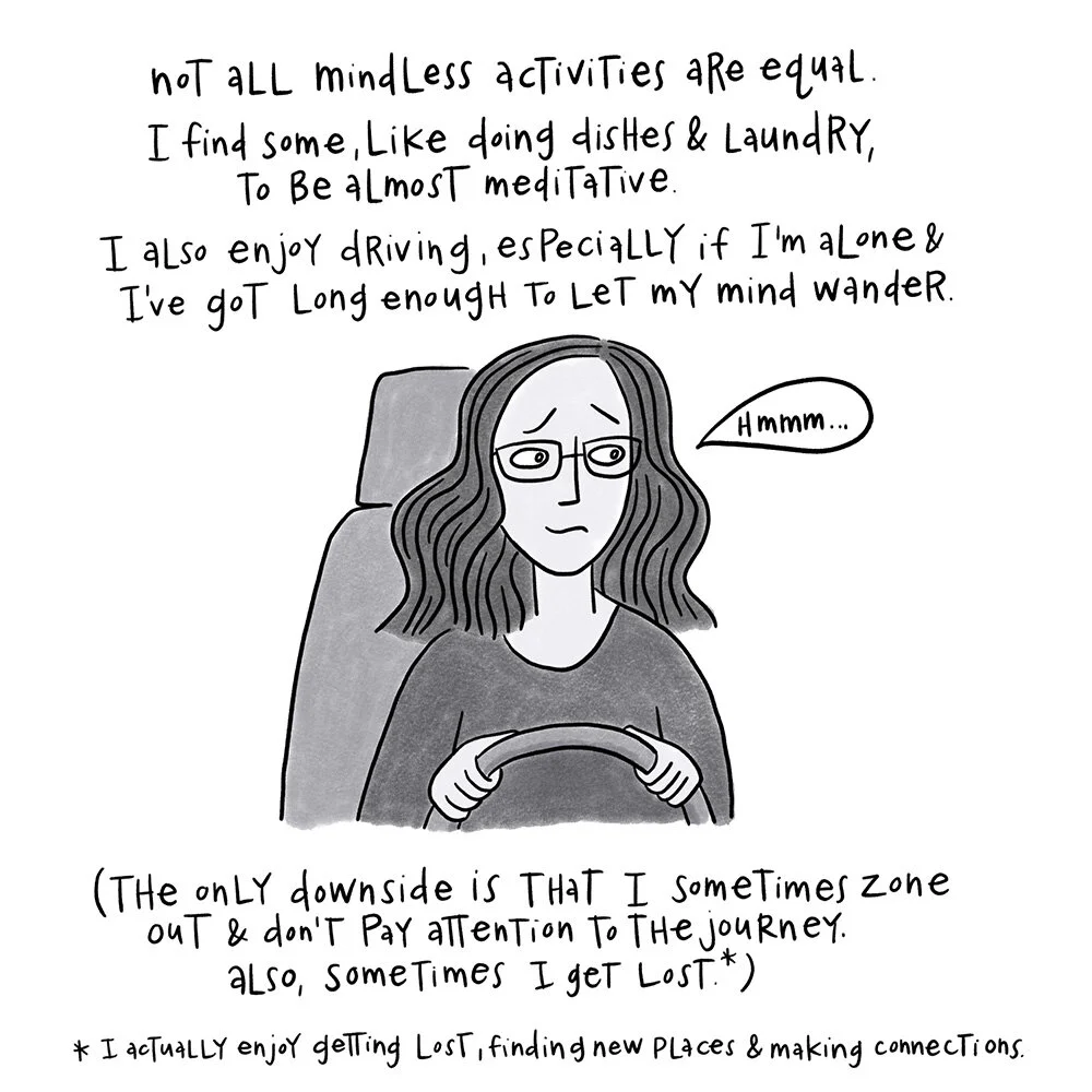 Mind Less Image Mindlessness — annie illustrates