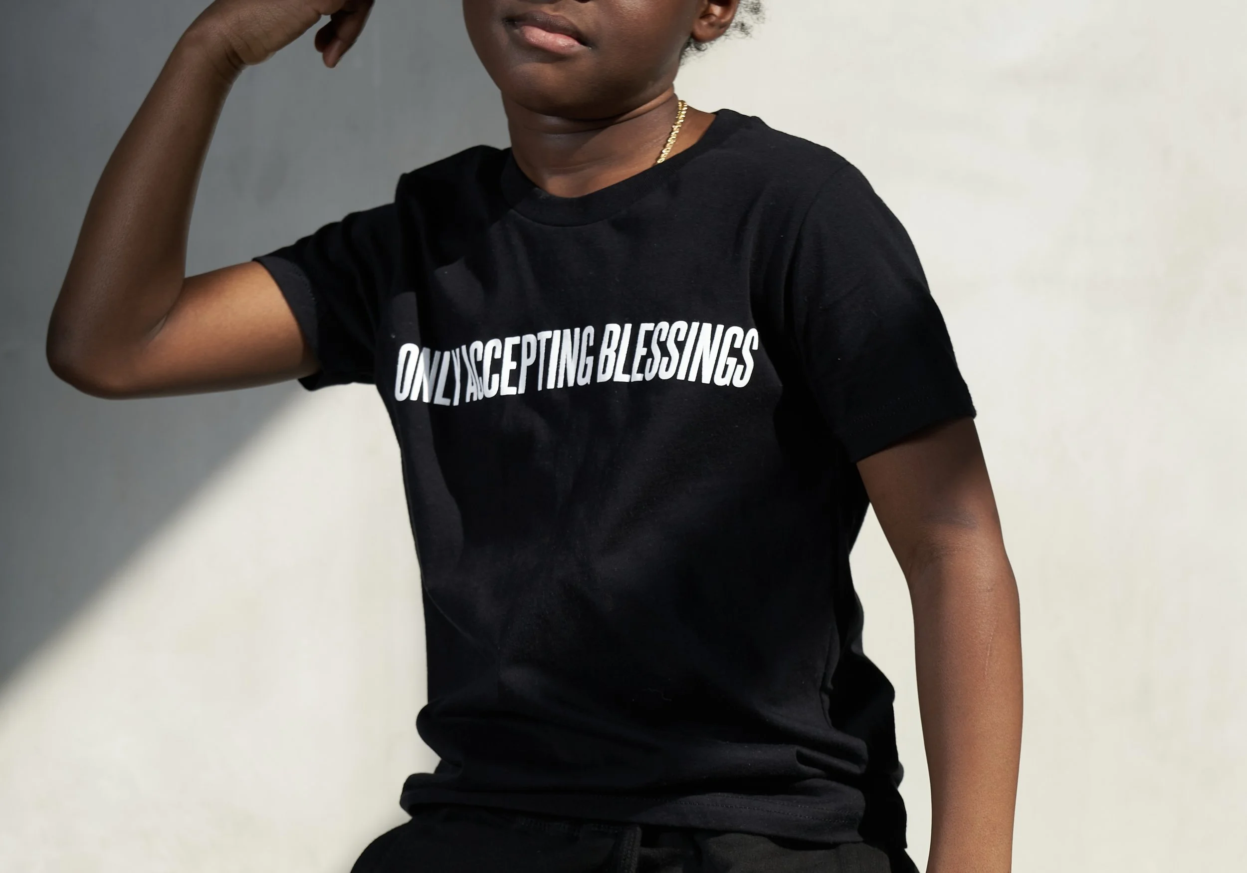 OAB KIDS TEE - BLACK