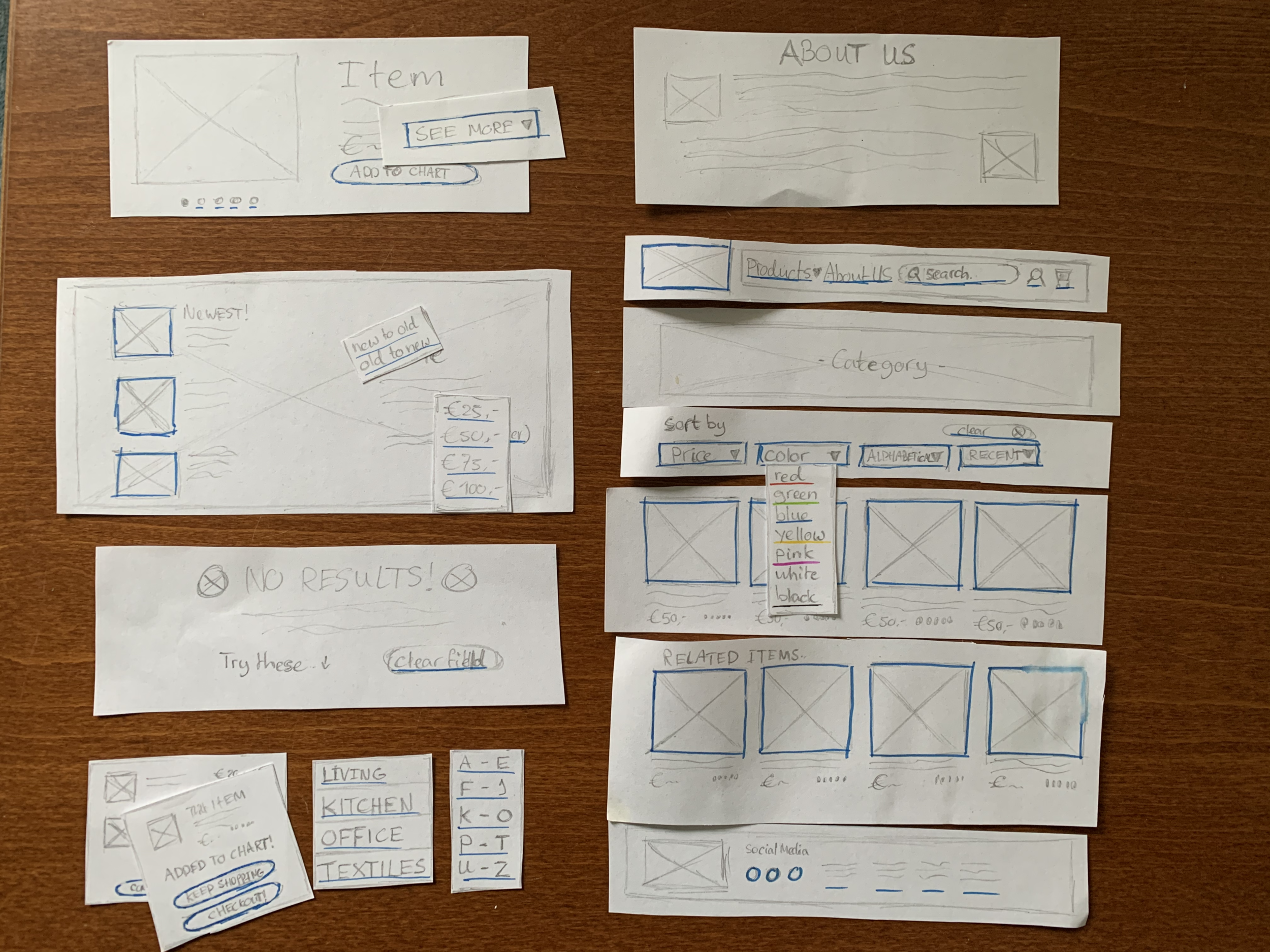 Paper prototype