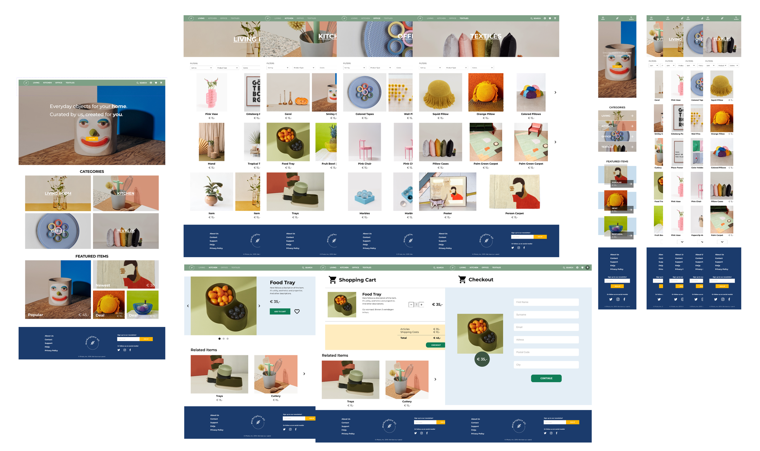 The website for Marketplace