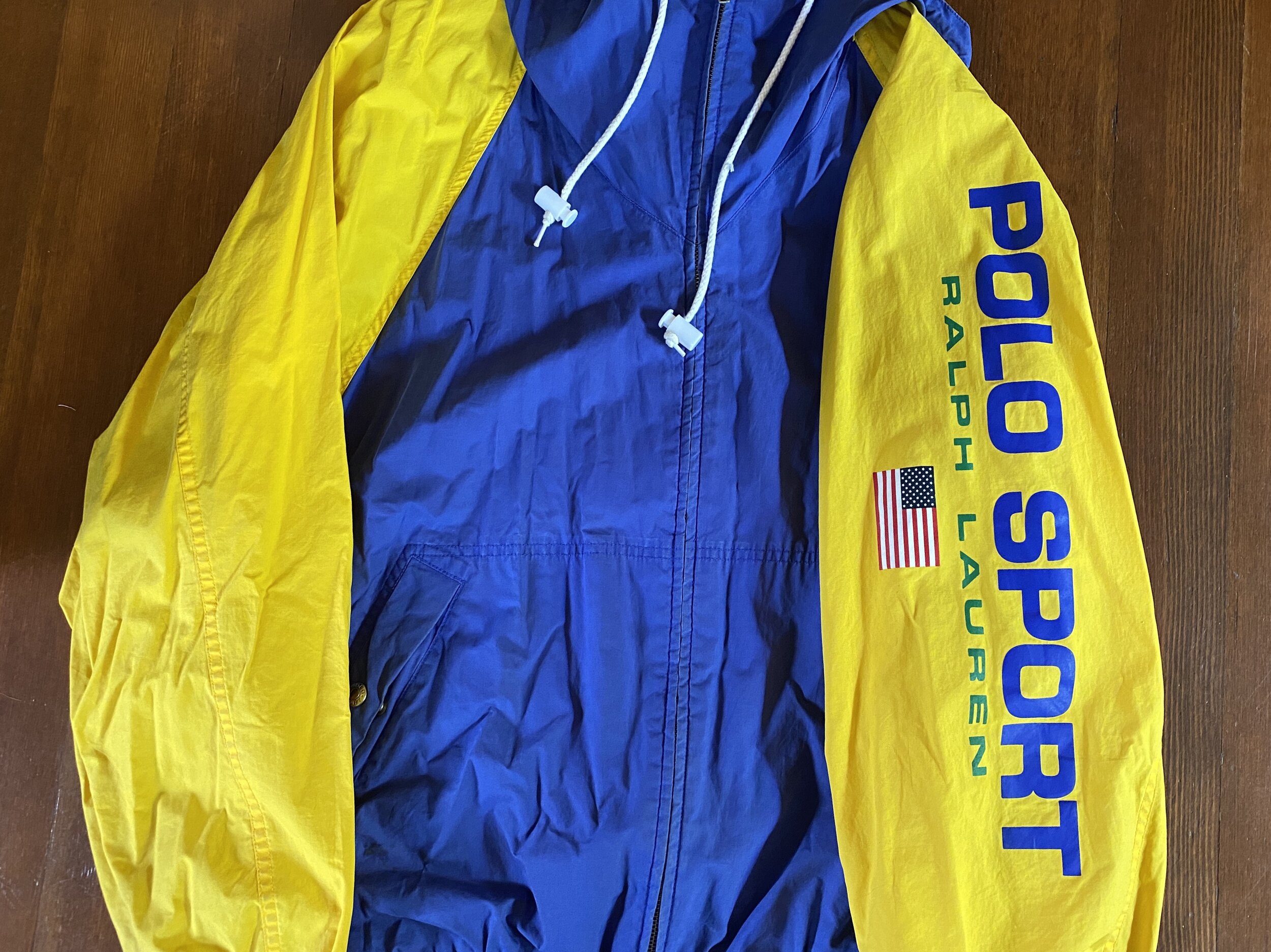 Vintage Polo Sport Spellout Jacket (M-L) — SEATTLE SELECT