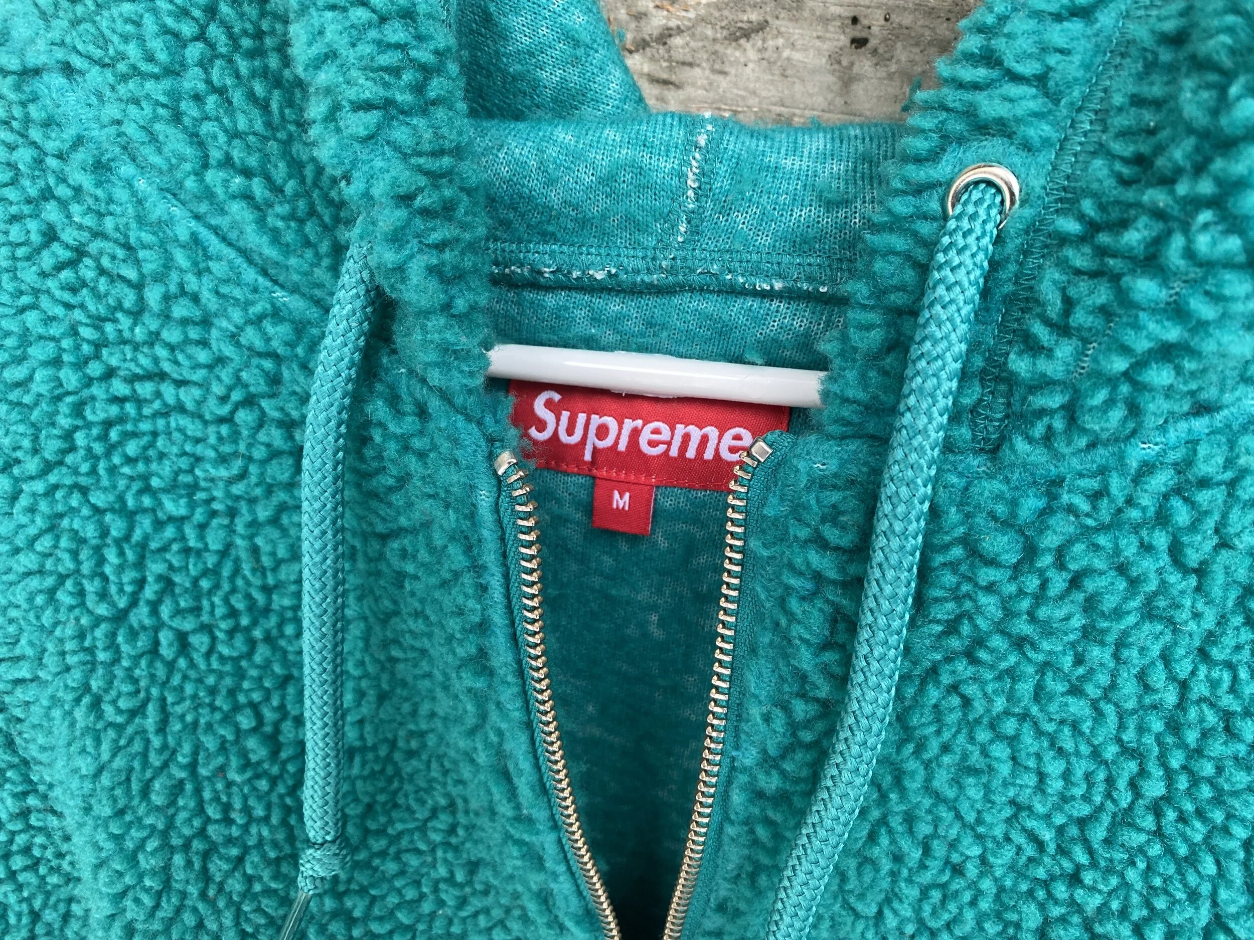 Supreme Sherpa Quarter Zip Hooded Fleece (M) — SEATTLE SELECT