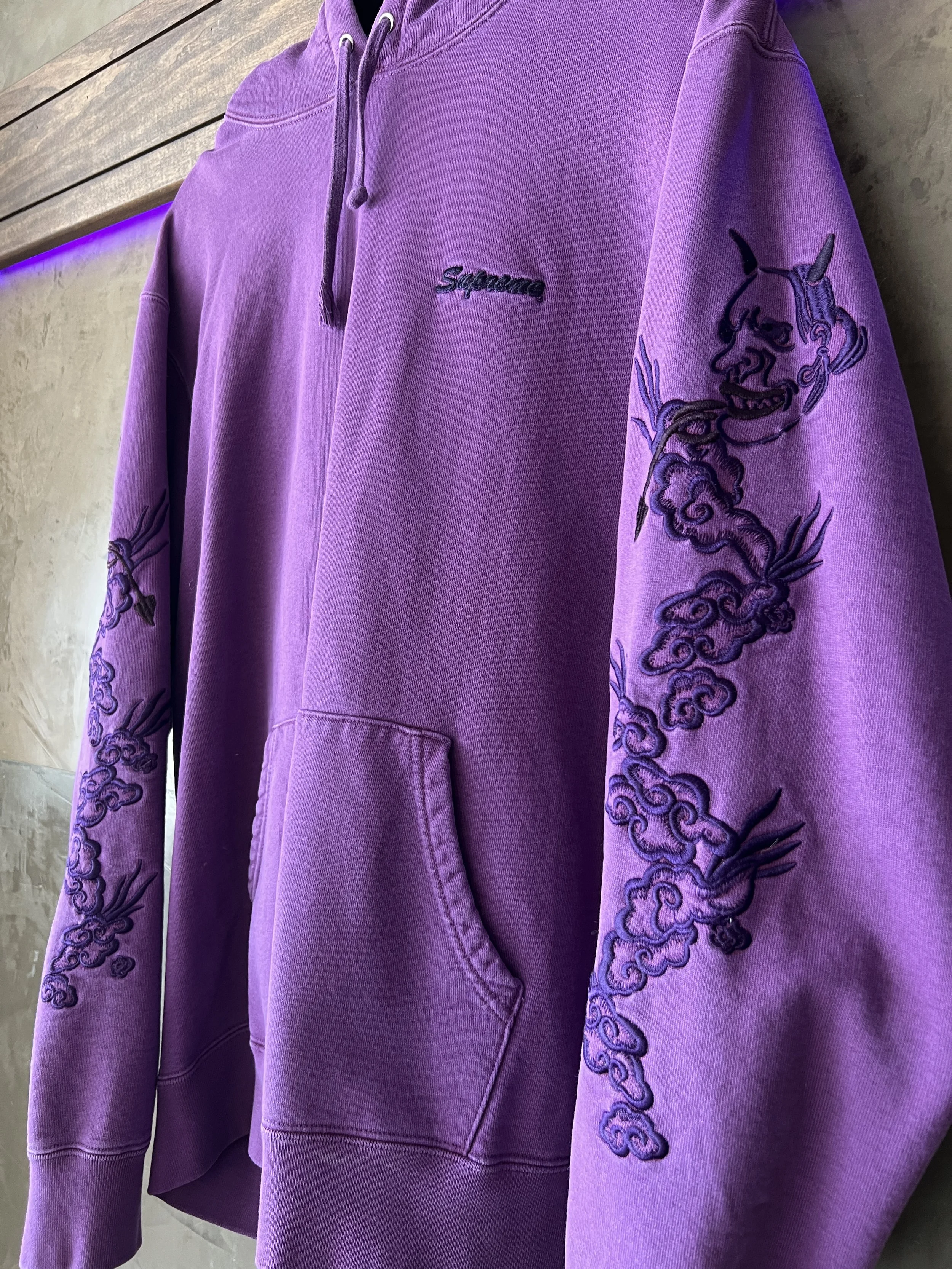 Supreme Dragon Overdyed Hoodie (M) — SEATTLE SELECT