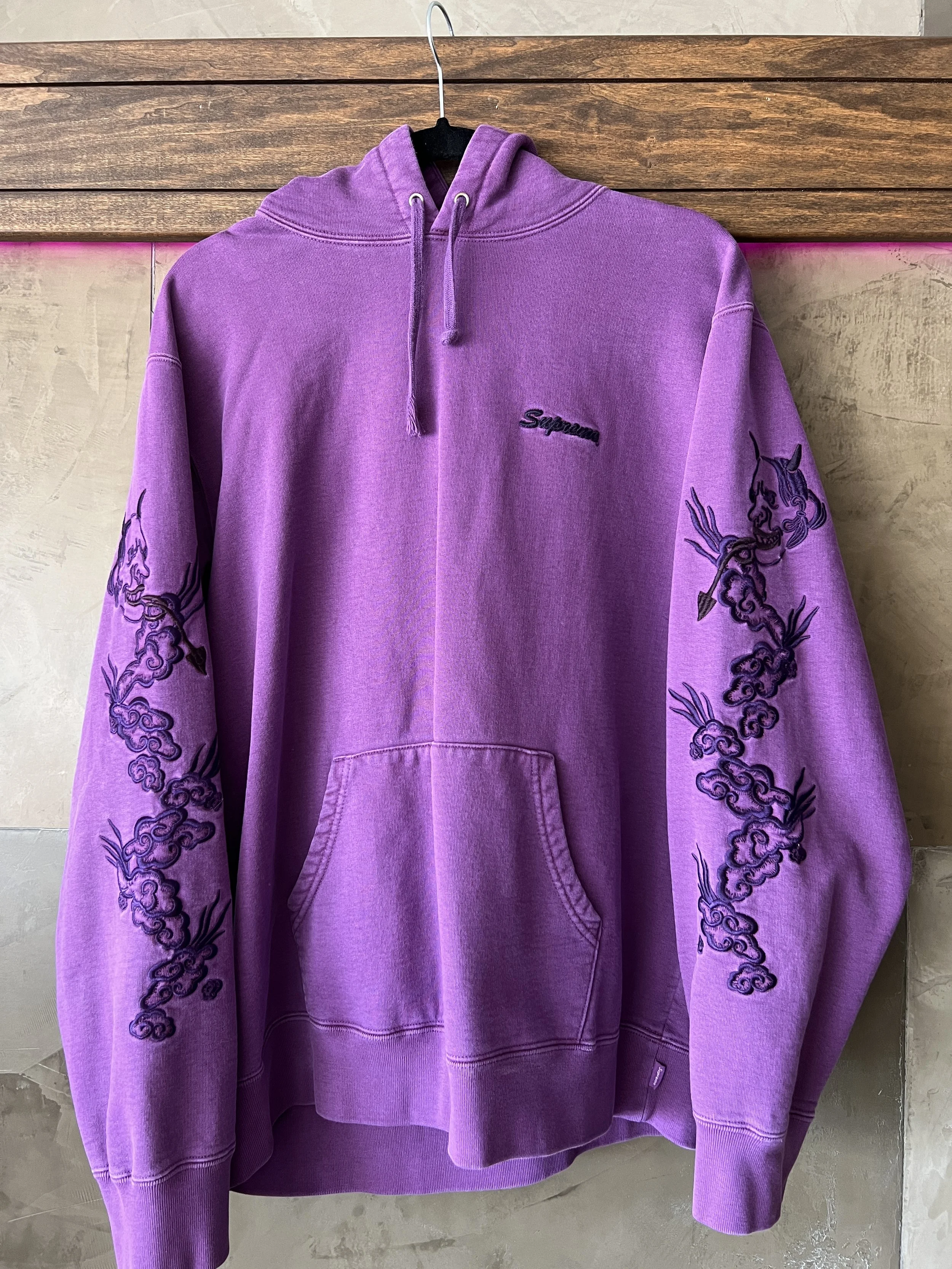 Supreme Dragon Overdyed Hoodie (M) — SEATTLE SELECT