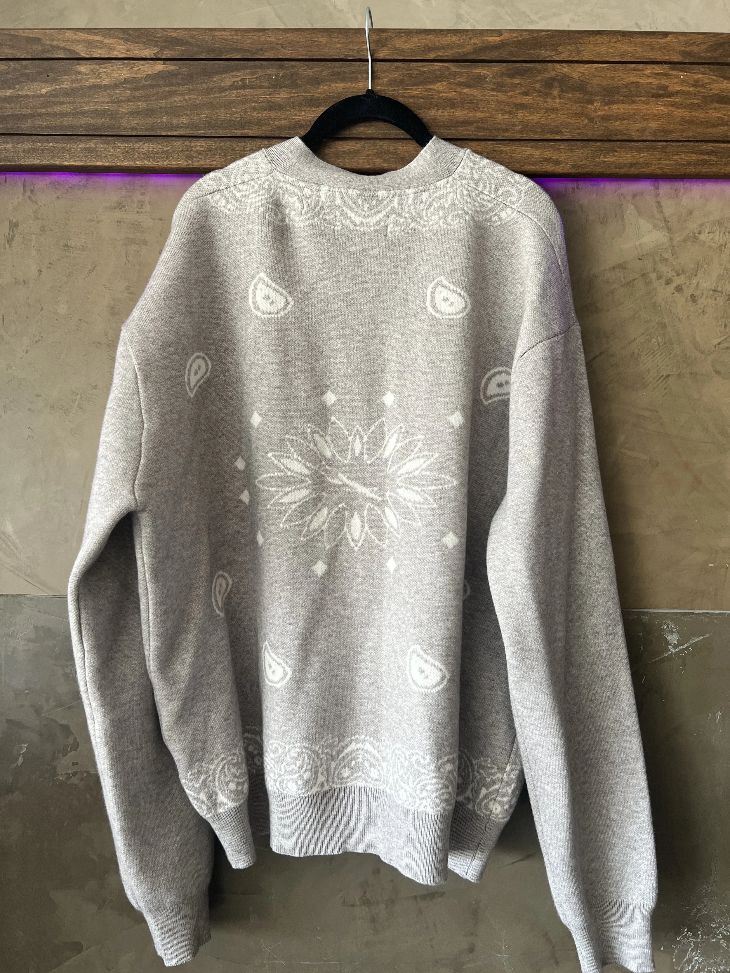 Fugazi Paisley Cardigan (M-L) — SEATTLE SELECT