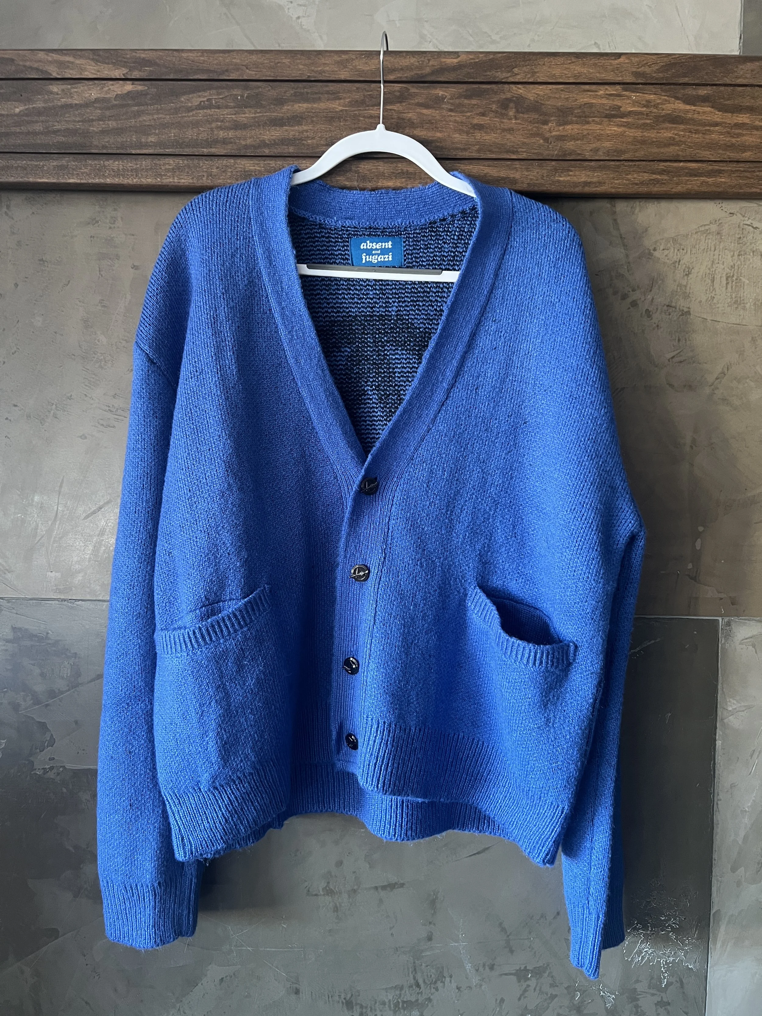 Fugazi Absent Cardigan (M-L) — SEATTLE SELECT