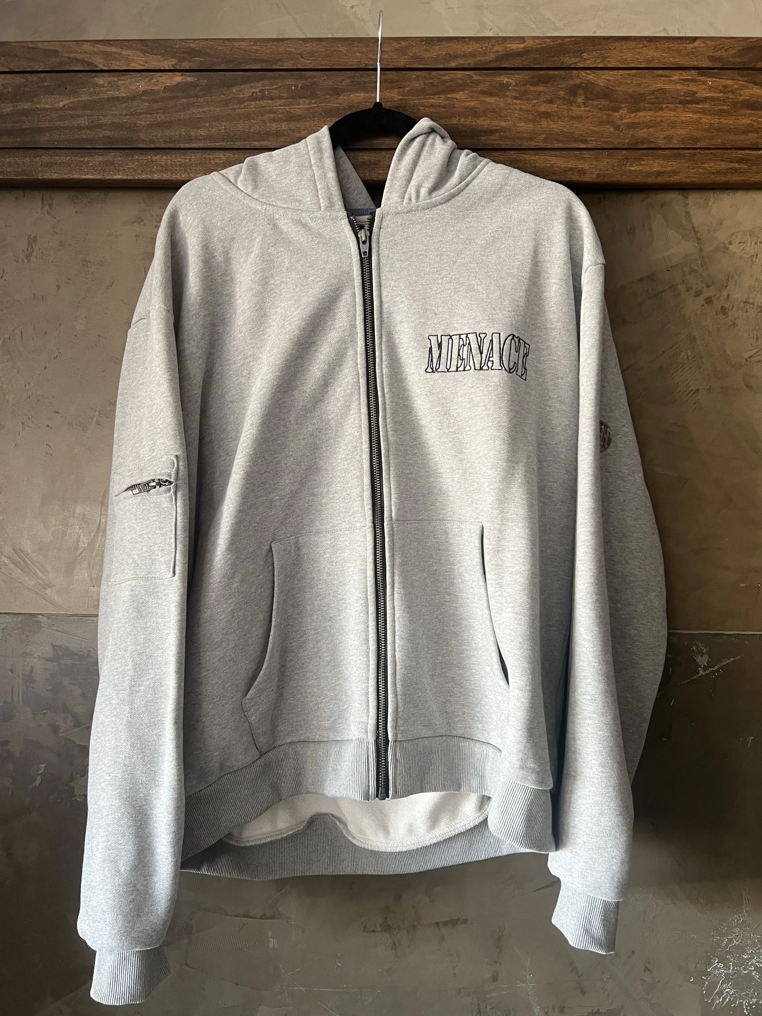 Menace Logo Zip Up (L)