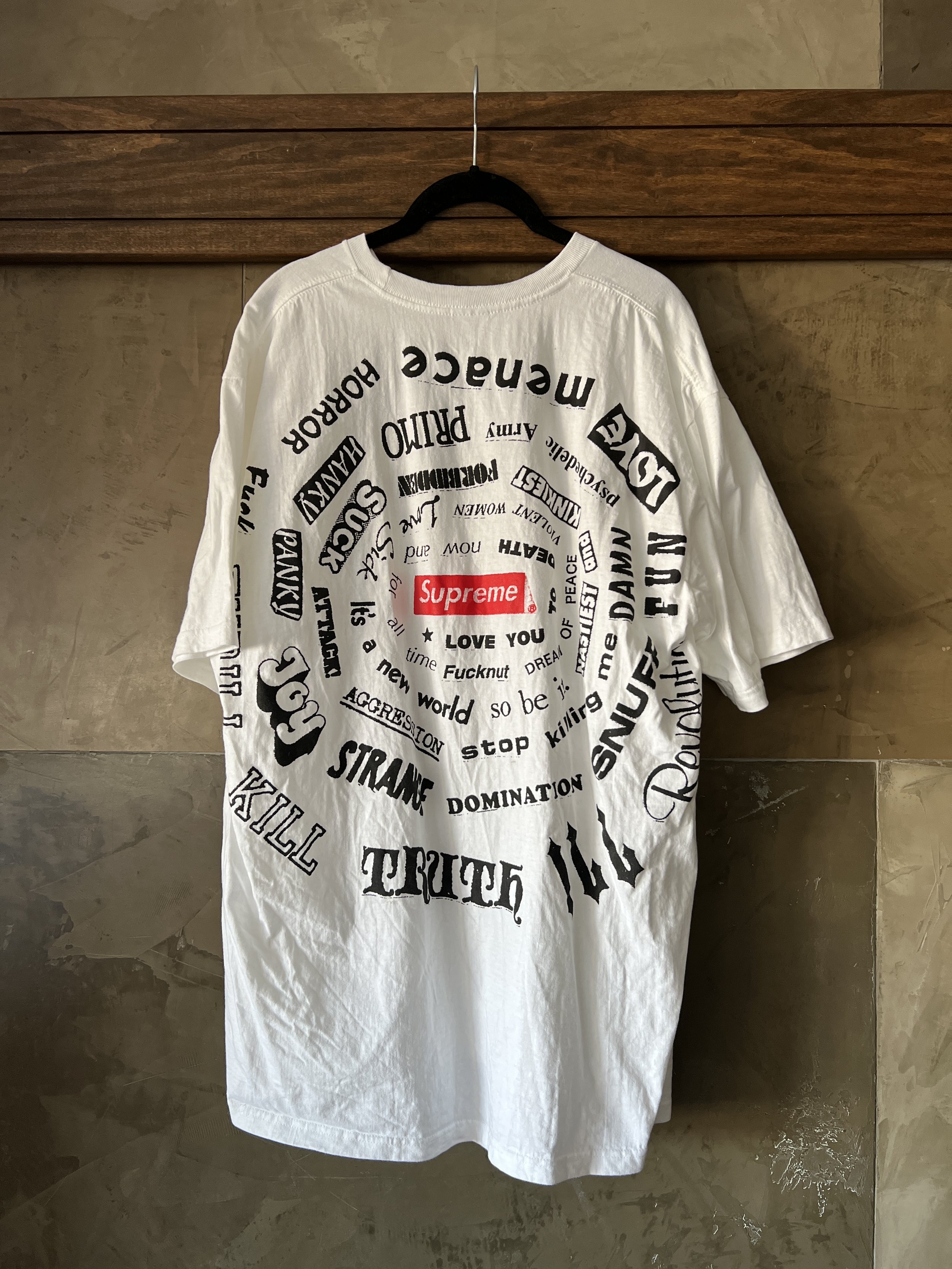 Supreme Spiral Tee (XL)