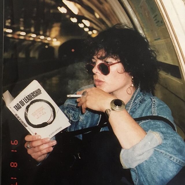 Existential and spiritual youth in Paris Underground - 1991. ( Rainy days like today are good for remembering time passed 😌)