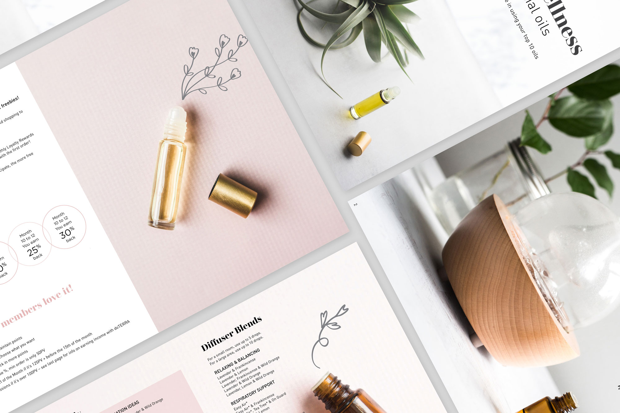 Natural Wellness booklet design