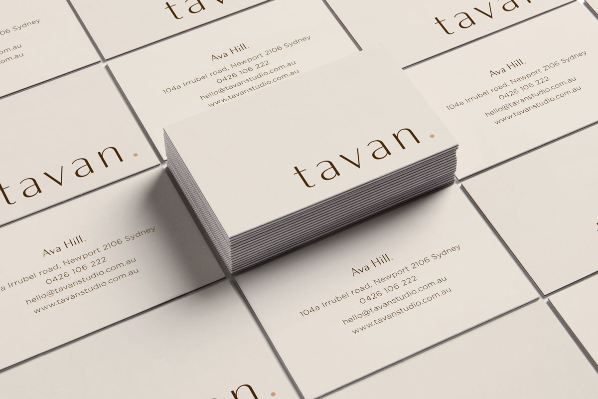 Tavan Studio - Branding
