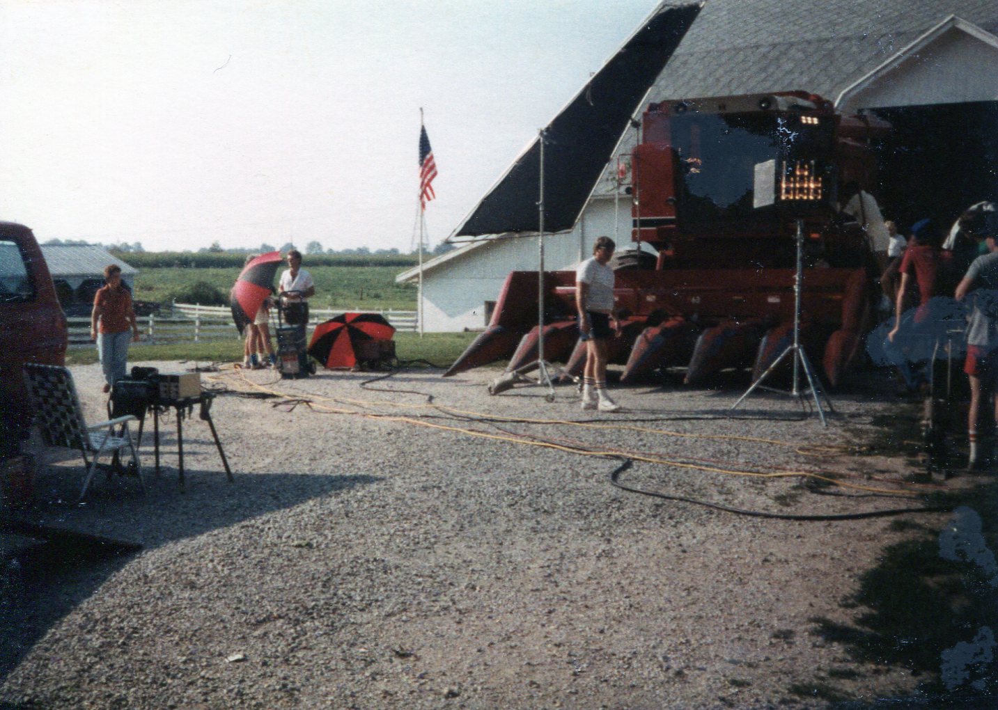 Shooting a Farm Bureau commercial